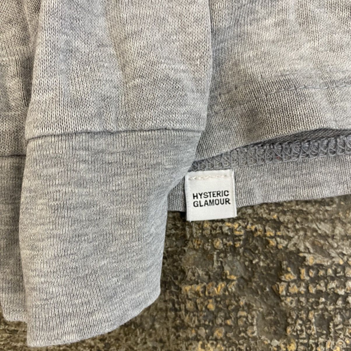 Hysteric Glamour Vintage Hysteric Glamour Graphic Grey Longsleeve Tee Size US M / EU 48-50 / 2 - 5 Thumbnail
