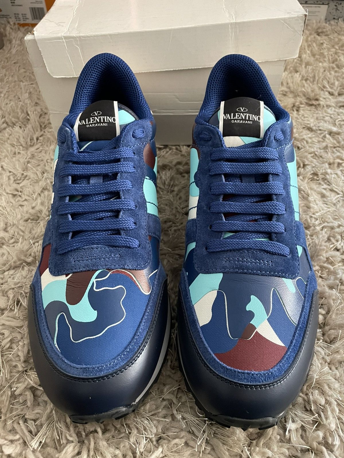 Valentino Valentino rockrunner Blue/Sky camo Size US 11 / EU 44 - 4 Thumbnail