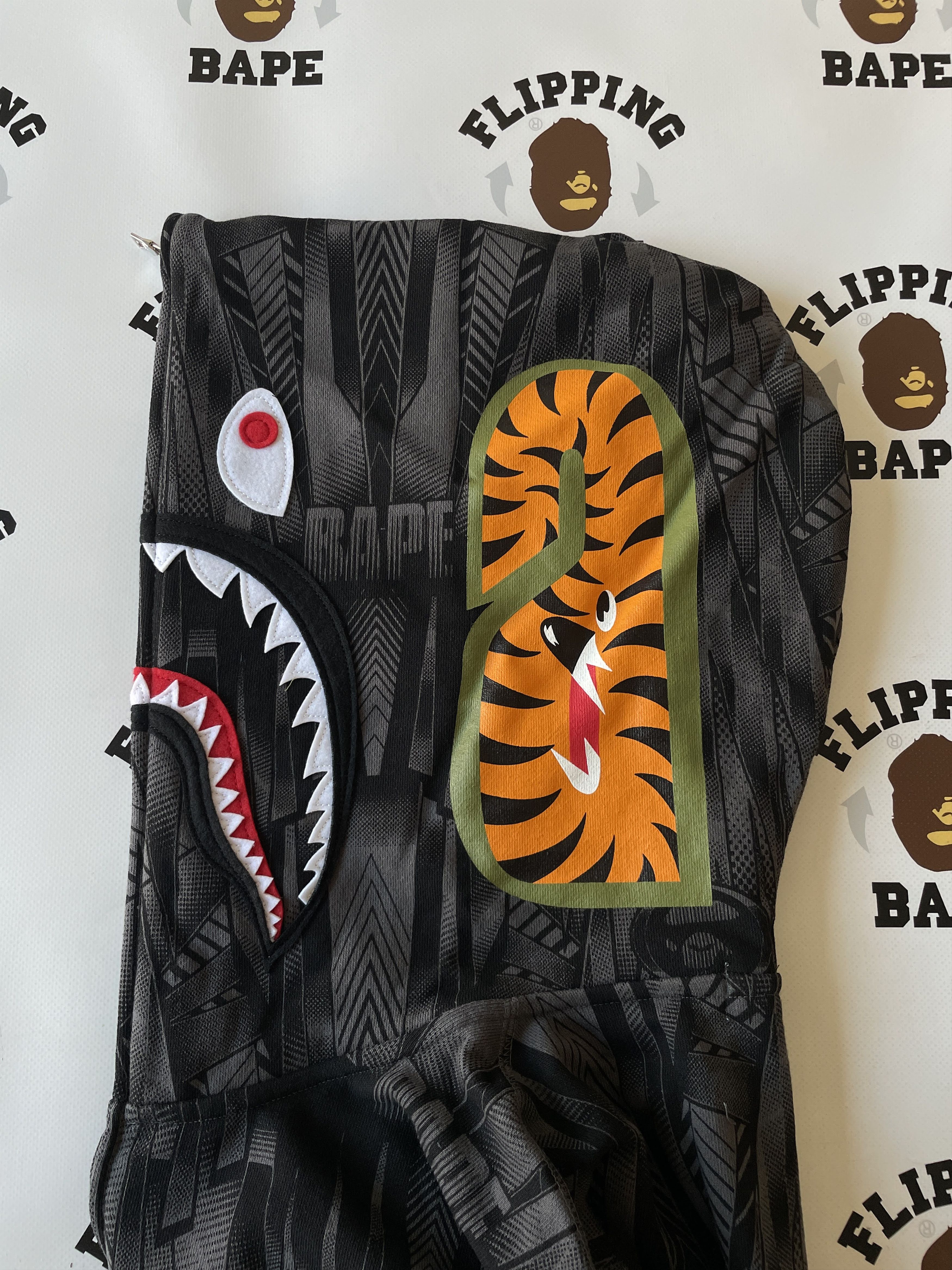 BAPE SPEED RACER SHARK FULL ZIP HOODIE (2023)