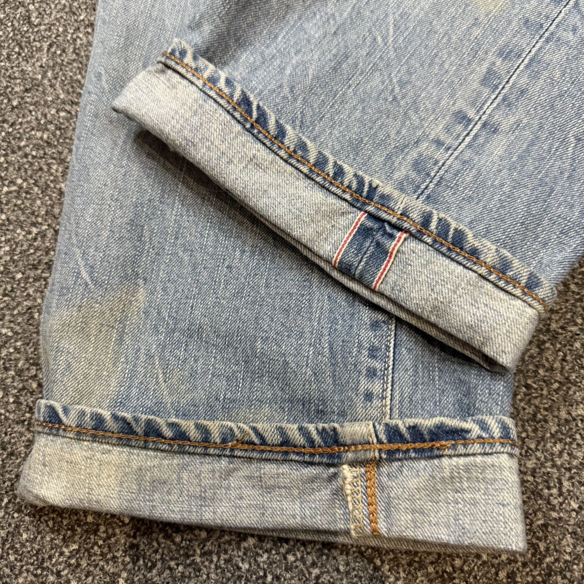 If Six Was Nine 🔥🇯🇵 Vintage 90s Japanese Flared Edwin 505 Selvedge Denim Size US 29 - 5 Thumbnail