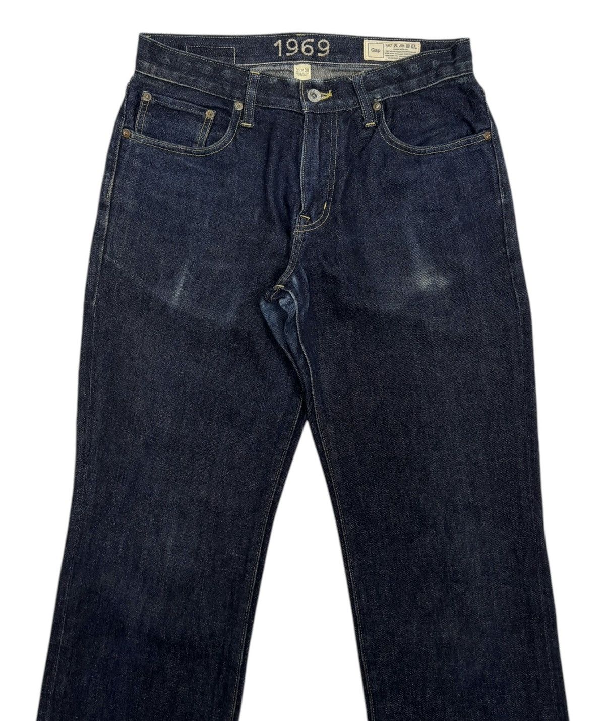 VINTAGE GAP 1969 REGULAR FIT STRAIGHT DENIM JEANS