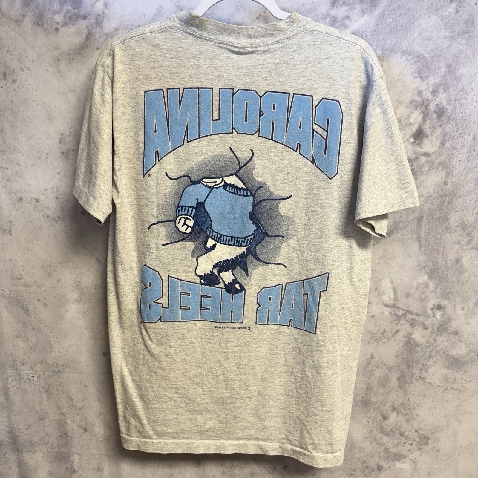Vintage Vintage UNC Tar Heels T Shirt Mens M 20x27.5 90s University Size US M / EU 48-50 / 2 - 2 Thumbnail