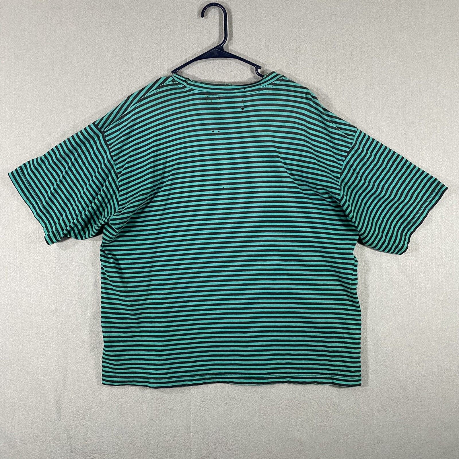 Other Vtg Fluid Sport Striped Distressed T Shirt USA Made Large Size US L / EU 52-54 / 3 - 4 Thumbnail