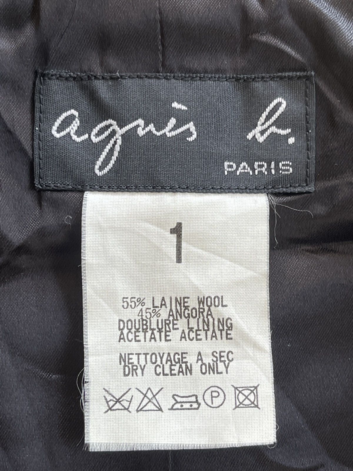 agnes b. Agnes.B Angora Cropped Hoodie Jacket Size XS / US 0-2 / IT 36-38 - 8 Thumbnail