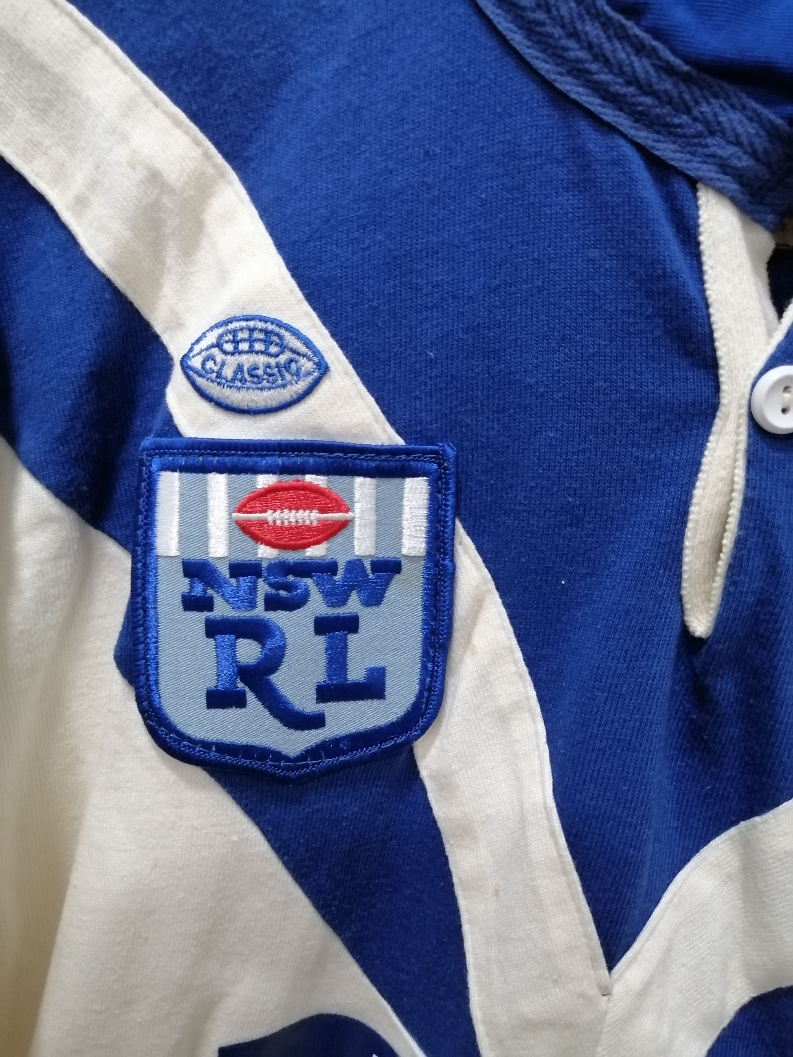 Canterbury of New Zealand vintage 90's Canterbury banks town bulldog polo rugby shirt Size US M / EU 48-50 / 2 - 6 Thumbnail