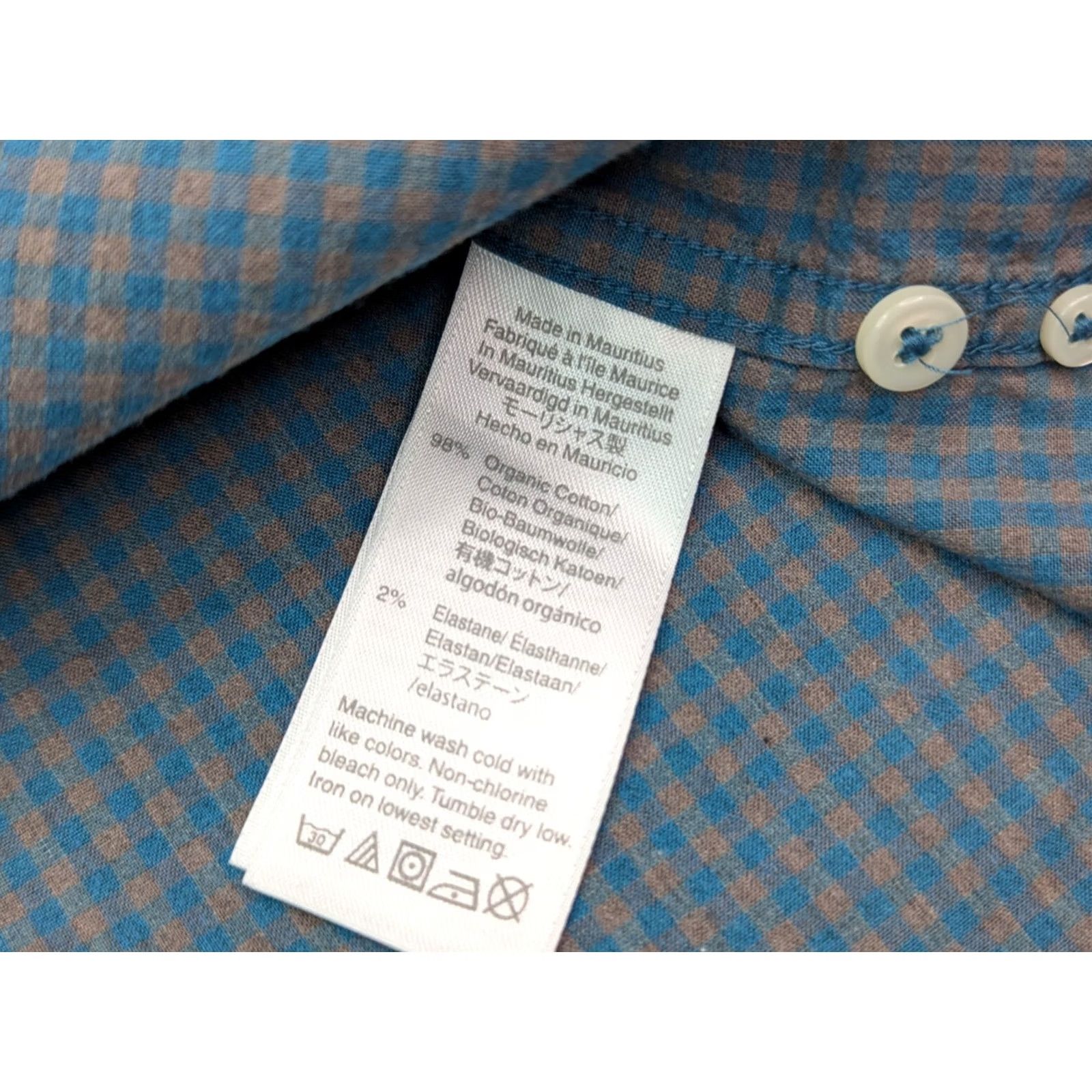 J.Crew J.CREW Button-Up Shirt Men L Green 44x30 Organic Cotton Secret Wash Stretch Size XL Regular Slim Pattern Floral Casual Business Travel Size US XL / EU 56 / 4 - 4 Thumbnail