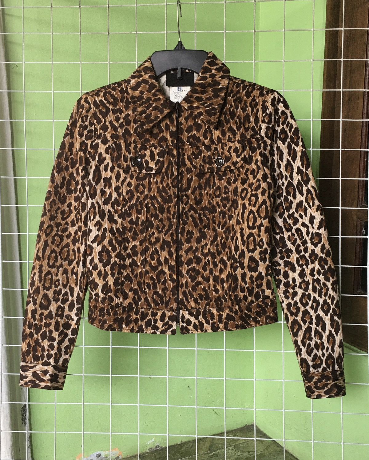 Dolce & Gabbana Vintage Dolce & Gabbana Leopard Jacket Size US XXS / EU 40 - 1 Thumbnail