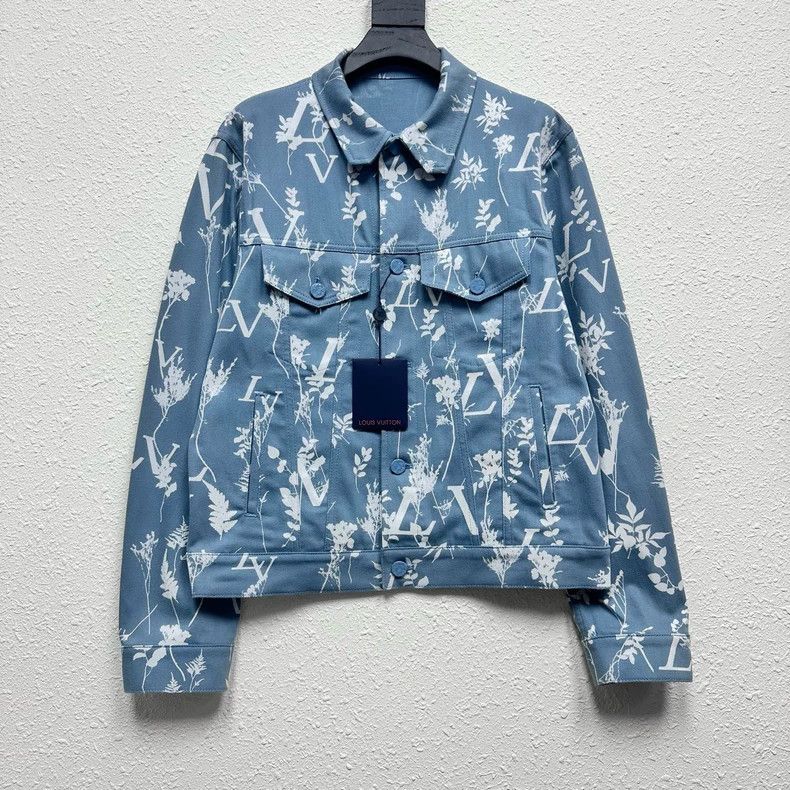 Louis Vuitton Louis Vuitton Fallen leaves, wheat ears, haze, blue denim Size US M / EU 48-50 / 2 - 1 Thumbnail