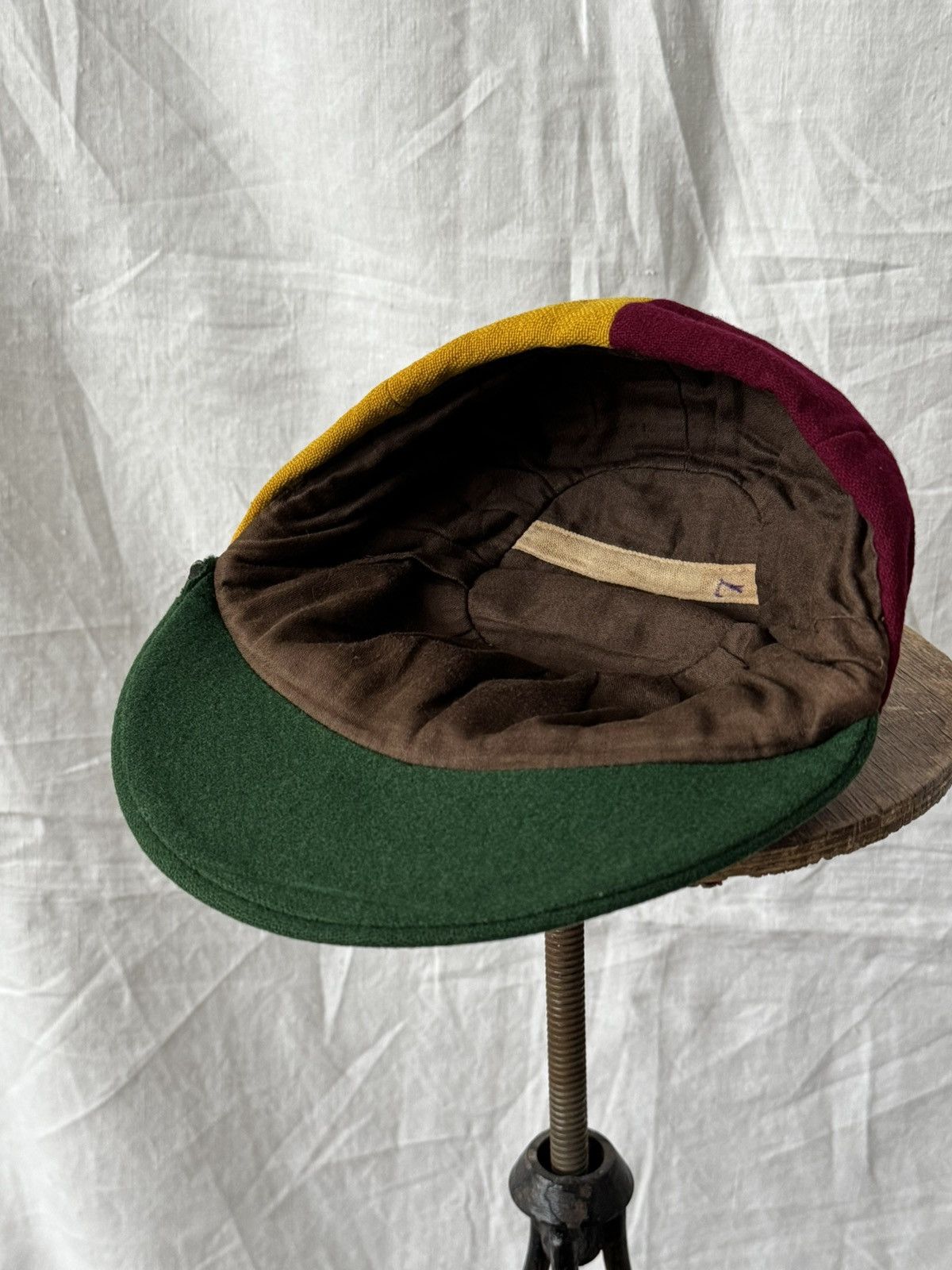 Vintage 1940s Vintage England Cricket Wool Hat Size ONE SIZE - 6 Thumbnail