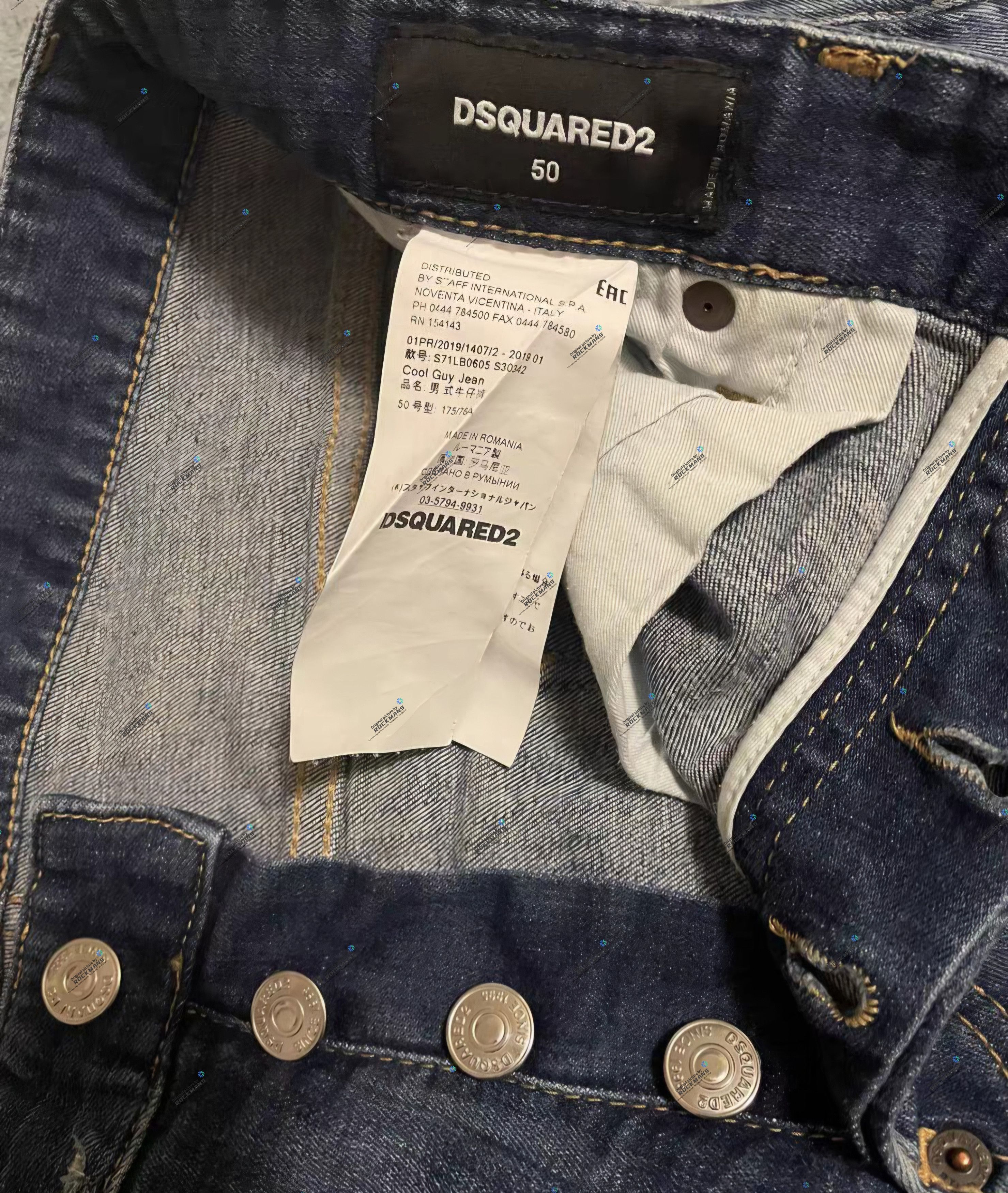 Dsquared2 DSQUARED2 Men's Cool guy Jeans Size 50 Size US 34 / EU 50 - 7 Thumbnail