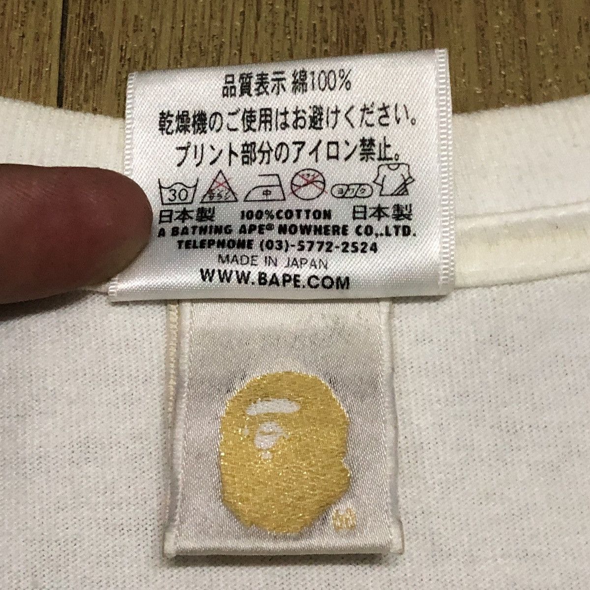 Bape 1st Camo Ape Face Tee Size US XL / EU 56 / 4 - 6 Thumbnail