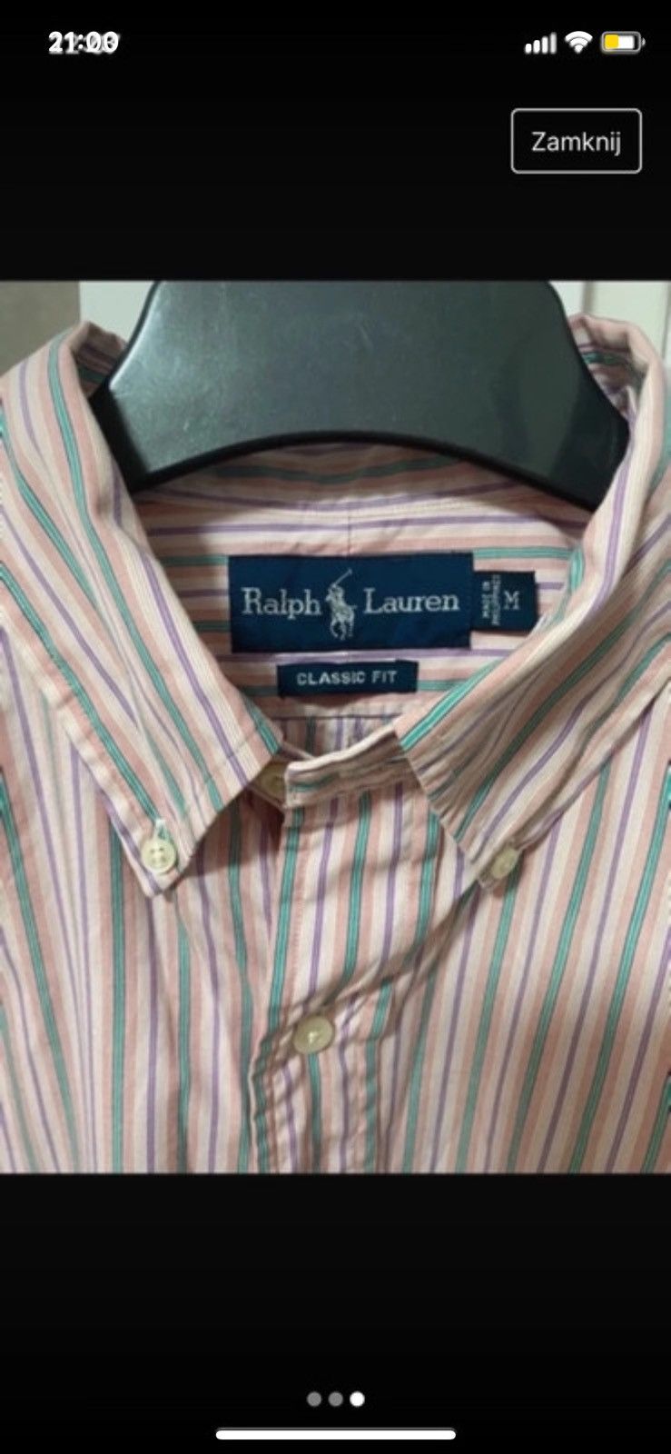 Polo Ralph Lauren Elegant striped shirt Ralph Lauren Size US S / EU 44-46 / 1 - 2 Thumbnail