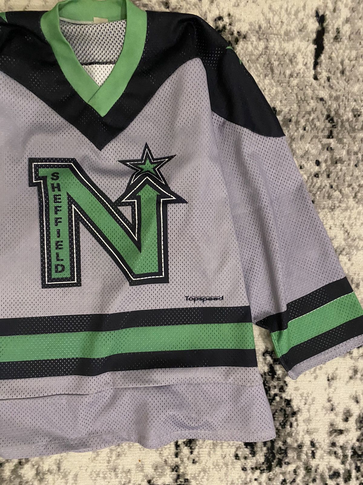 NHL × Vintage Vintage Minnesota Training Jersey Hockey Nhl Size US L / EU 52-54 / 3 - 4 Thumbnail