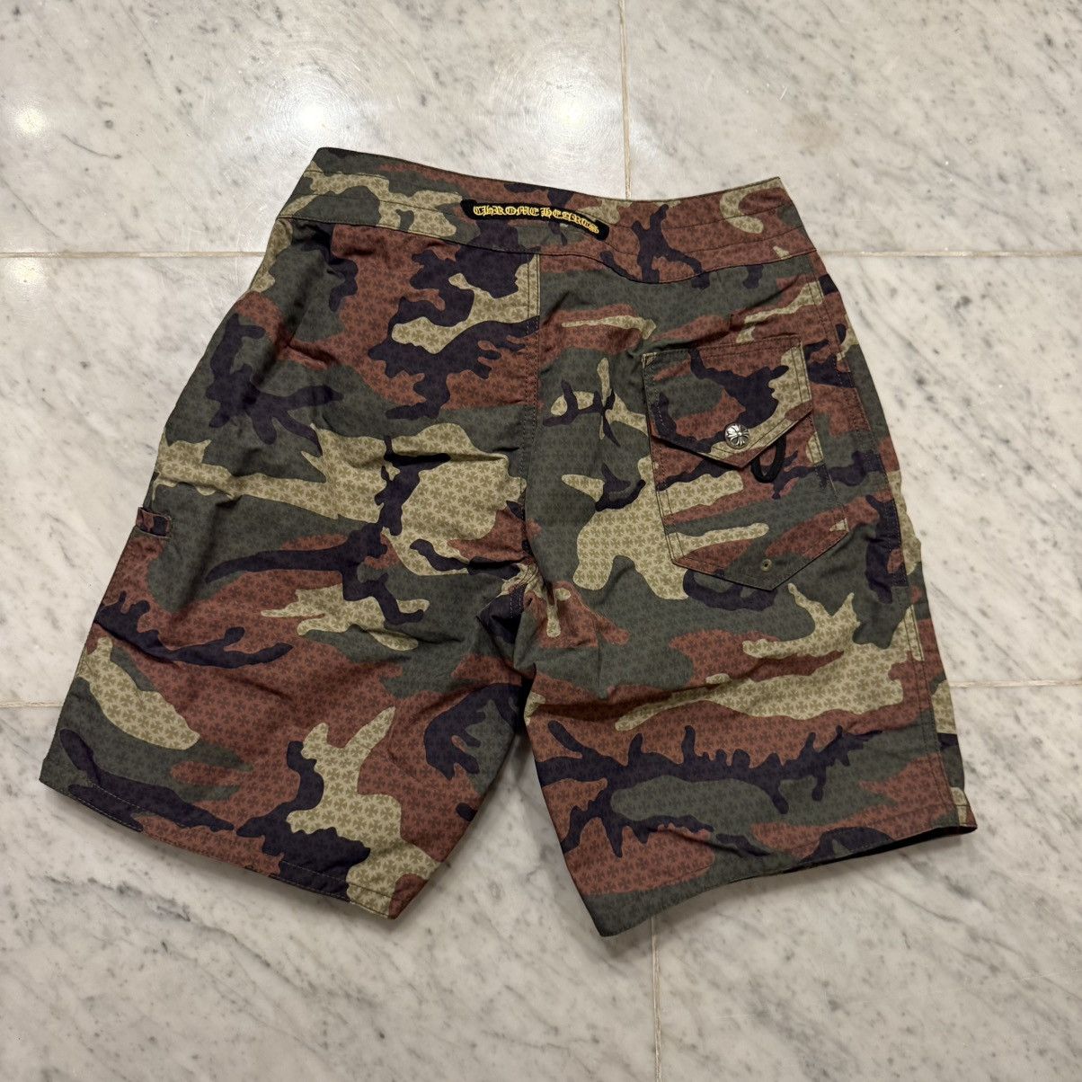 Chrome Hearts Camo Shorts
