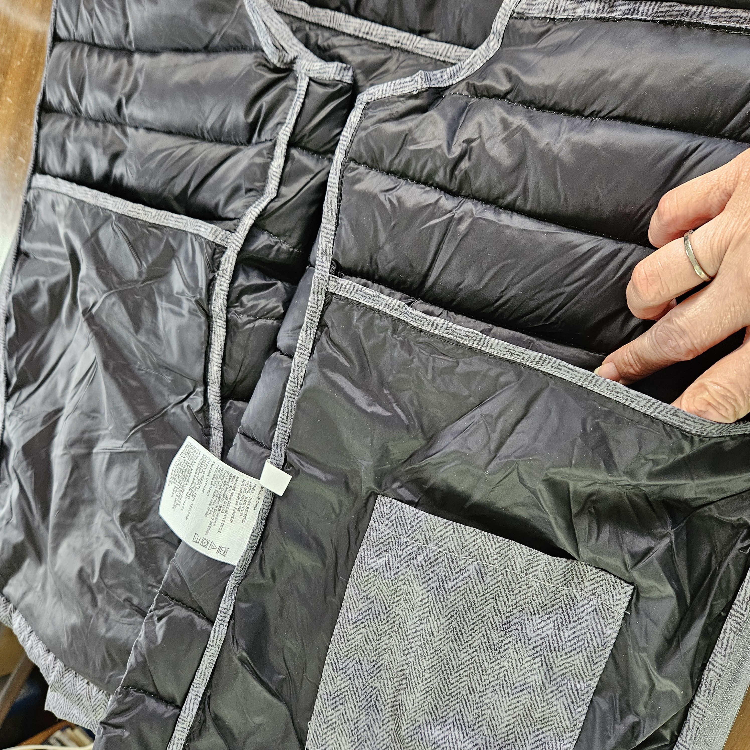 Nautica Nautica Men's M Vest Jacket Feather Down Puffer Full Zip Size US M / EU 48-50 / 2 - 10 Thumbnail