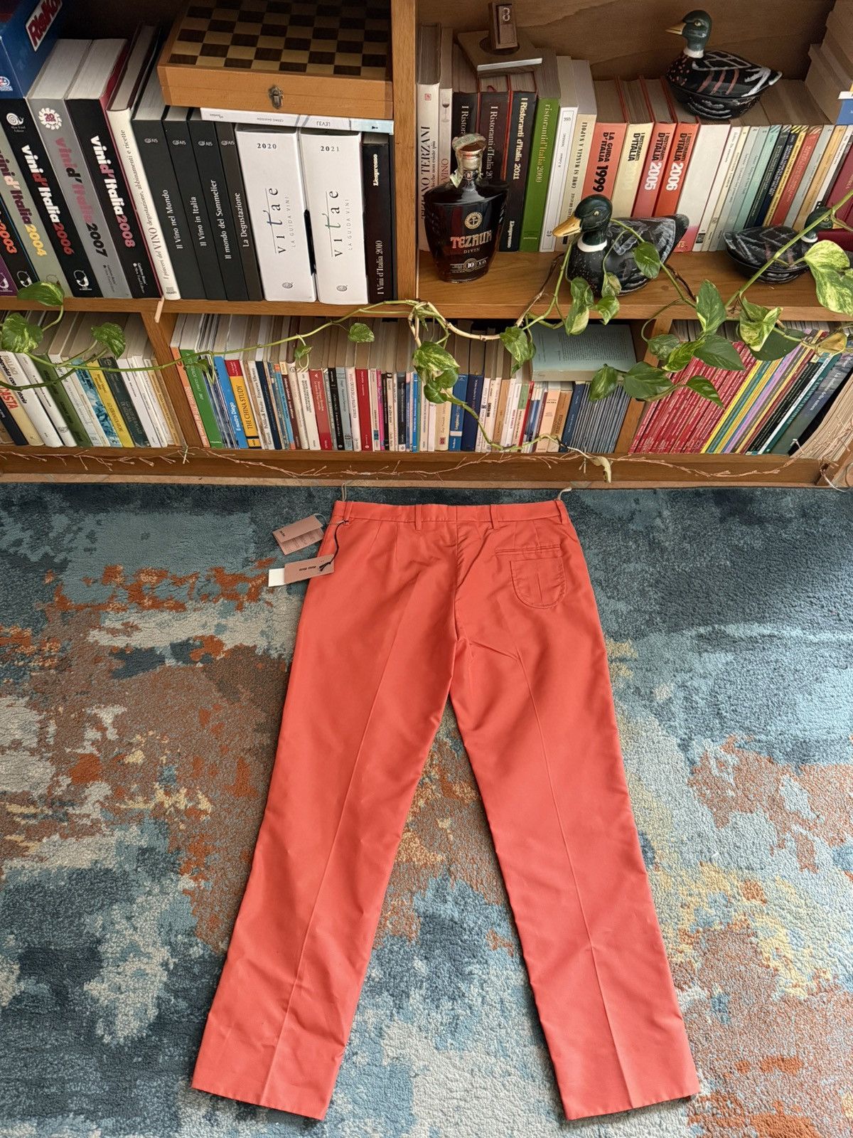 Miu Miu Miu Miu Wmns Nylon Coral Pants Size 30" / US 8 / IT 44 - 5 Thumbnail