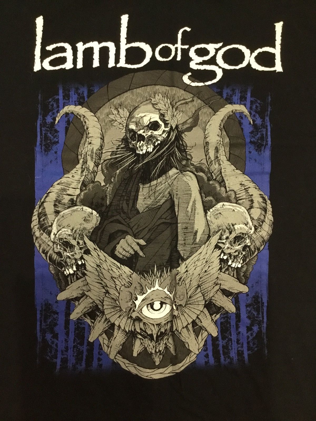 Gildan Rare Lamb Of God Band Metal 20118 Summer Concert Tour Size US XL / EU 56 / 4 - 3 Thumbnail