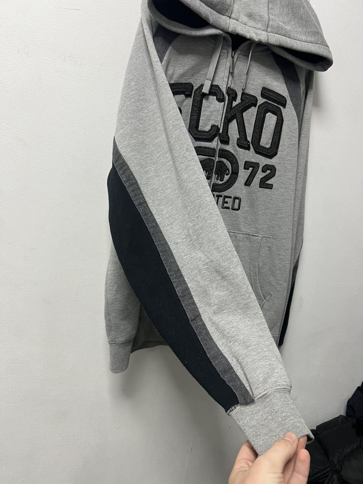 Ecko Unltd. Vintage Ecko Unltd Big Logo Rap Zip Up Hoodie Y2K Size US XL / EU 56 / 4 - 5 Thumbnail