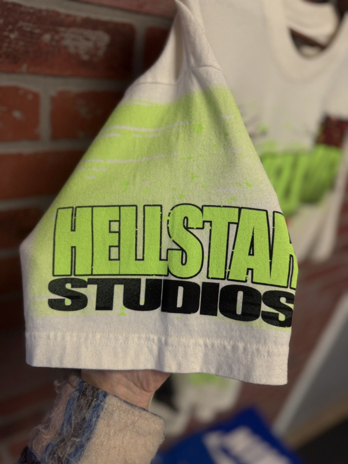 HELLSTAR Hellstar “Brick Wall” Tee Shirt Size XL (NEW) Size US XL / EU 56 / 4 - 6 Thumbnail
