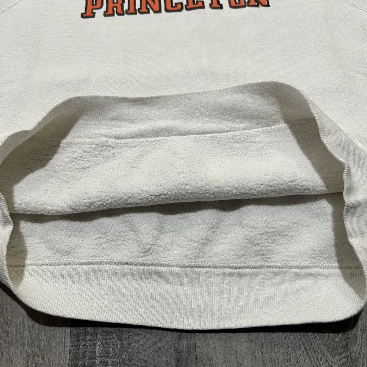 Velva Sheen × Vintage VTG 1960s Princeton Velva Sheen White College Sweatshirt Size US L / EU 52-54 / 3 - 5 Thumbnail
