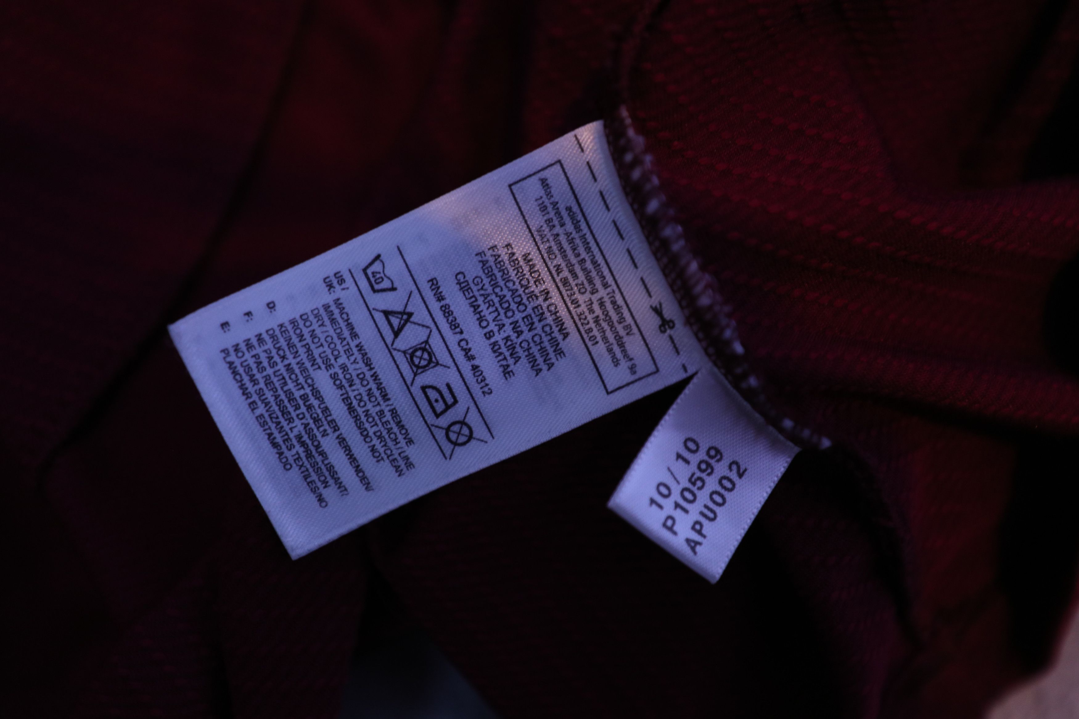 Adidas Colorado Rapids MLS Cup Champion Maroon Jersey (XL) Size US XL / EU 56 / 4 - 15 Thumbnail