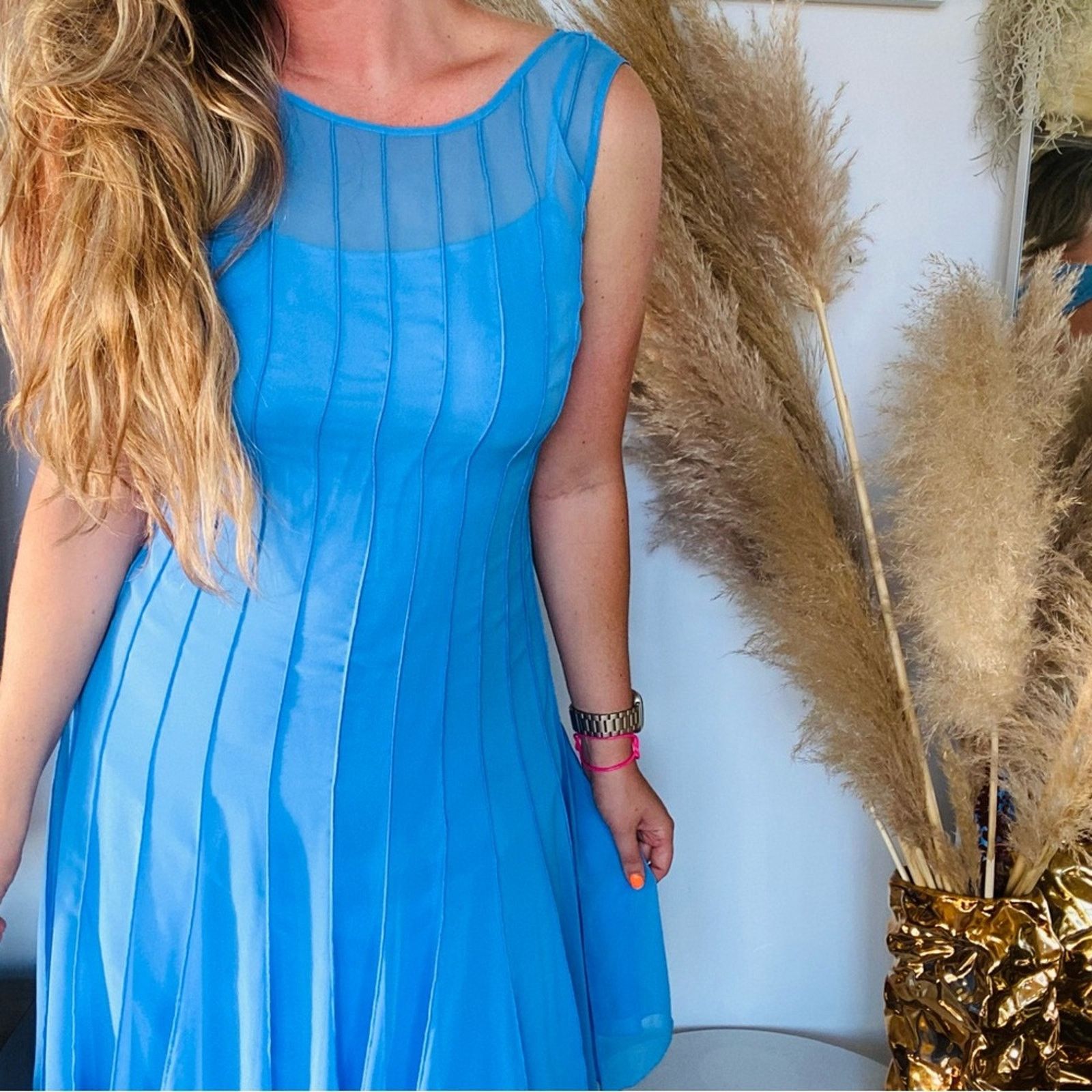 mother of the bride dress chiffon 2 Pieces Short Sleeves A Line Dresses Dres Product ID:AP1D105970_AK412_M The 15 Best Dress Round Neck Back Details Color:10