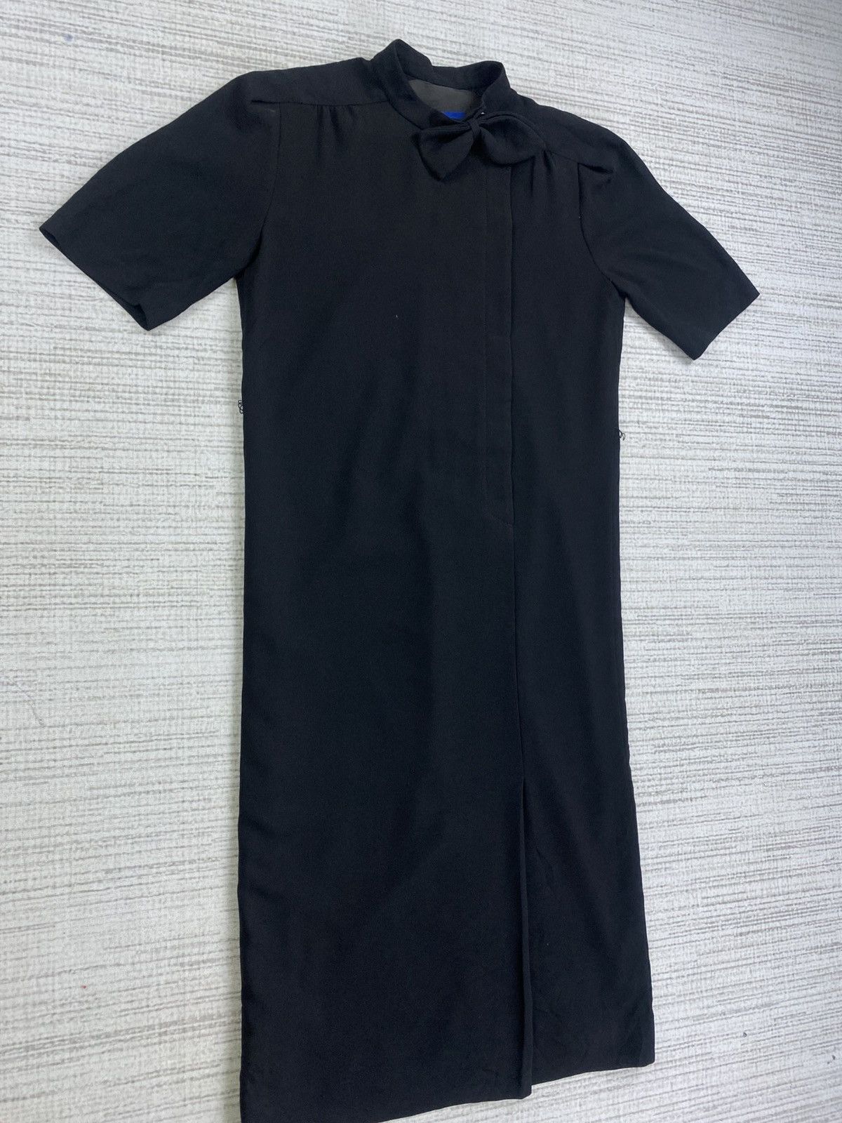 Paco Rabanne × Vintage Vintage Paco Rabanne Casual Slit Ribbon Dress Size S / US 4 / IT 40 - 3 Thumbnail