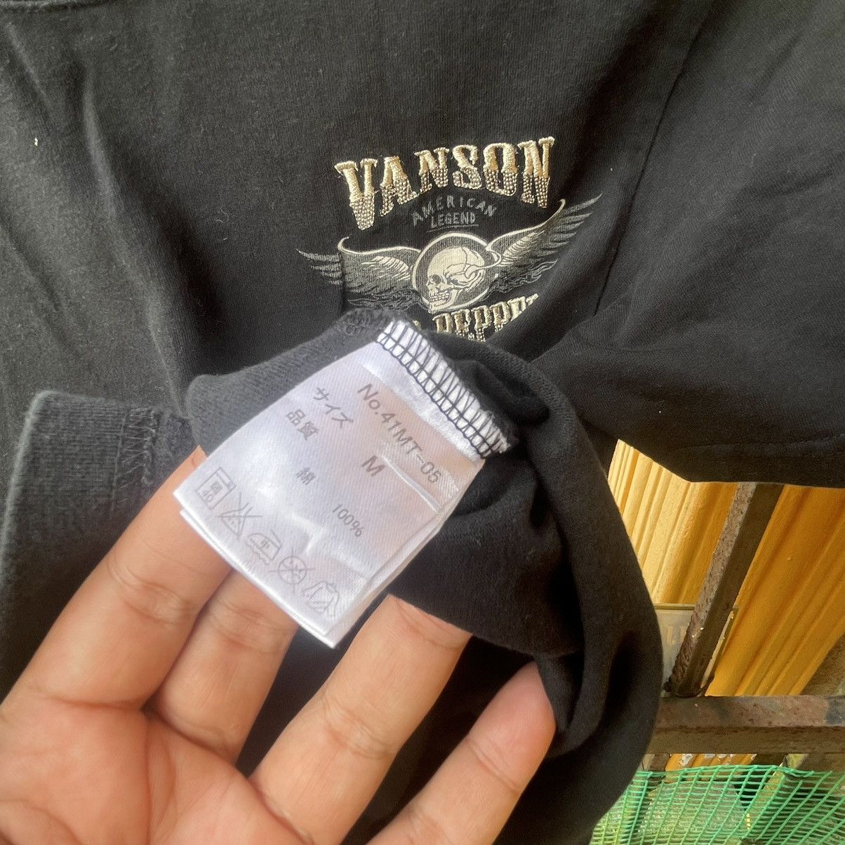 Vanson Leathers 🔥Vanson Leather Red Pepper Embroidered Big Skull Logo Tee Size US S / EU 44-46 / 1 - 9 Thumbnail