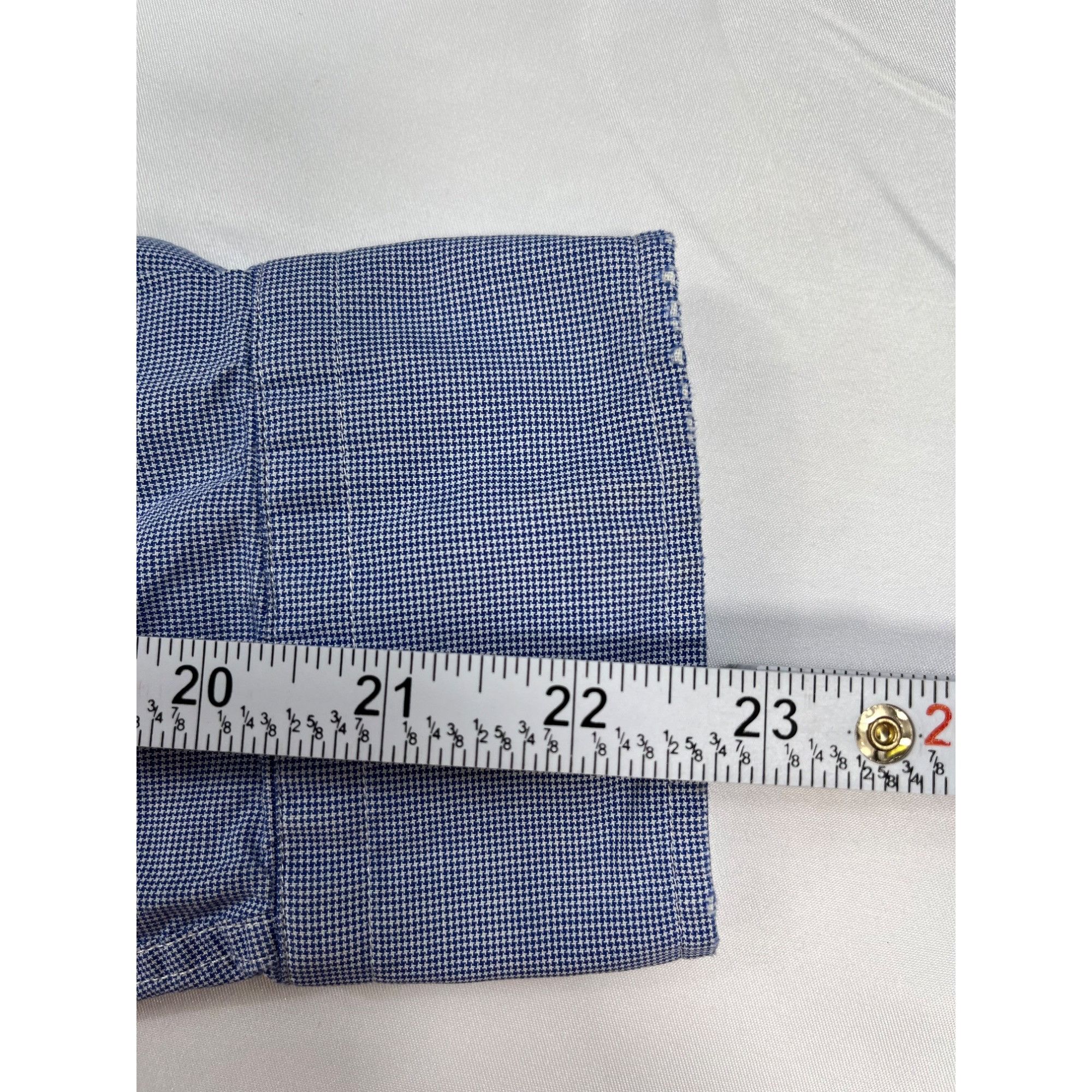 Lauren Ralph Lauren Lauren Ralph Lauren SKU 7542 Mens Blue Checkered Button-Down Size US M / EU 48-50 / 2 - 10 Thumbnail