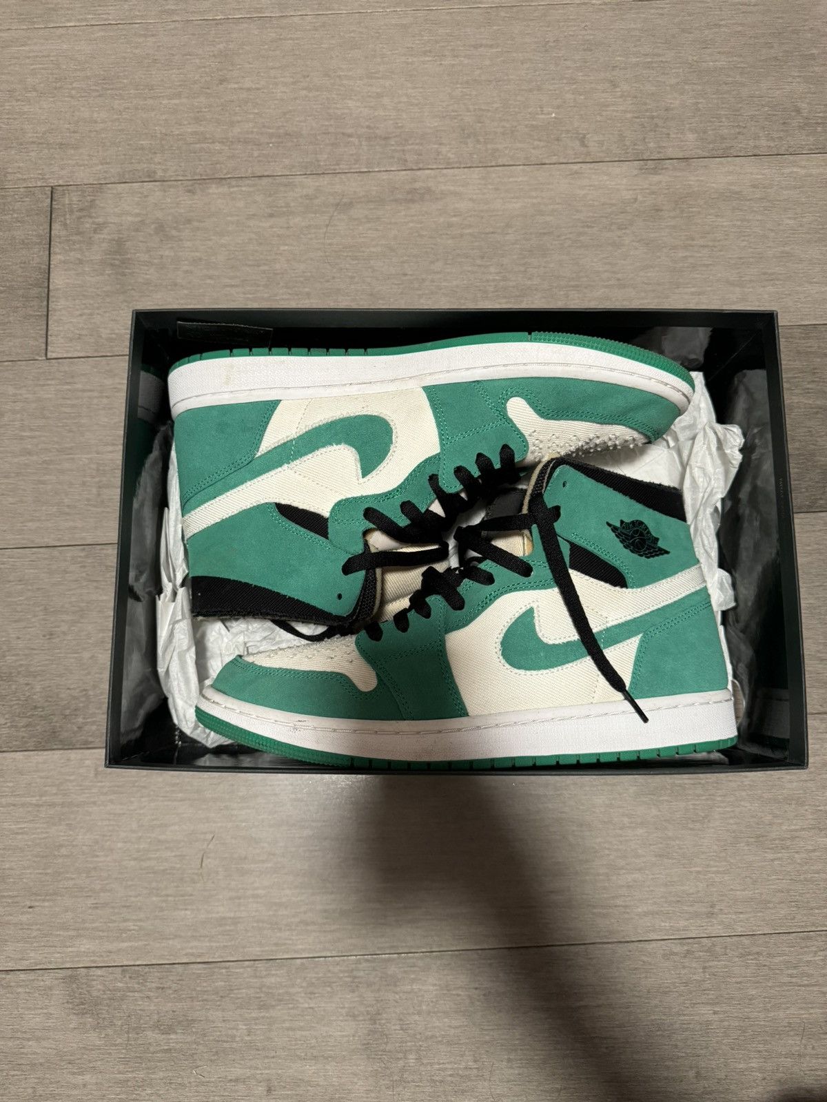 Jordan Brand × Nike Jordan 1 High Zoom Air CMFT Stadium Green Size US 11 / EU 44 - 1 Thumbnail