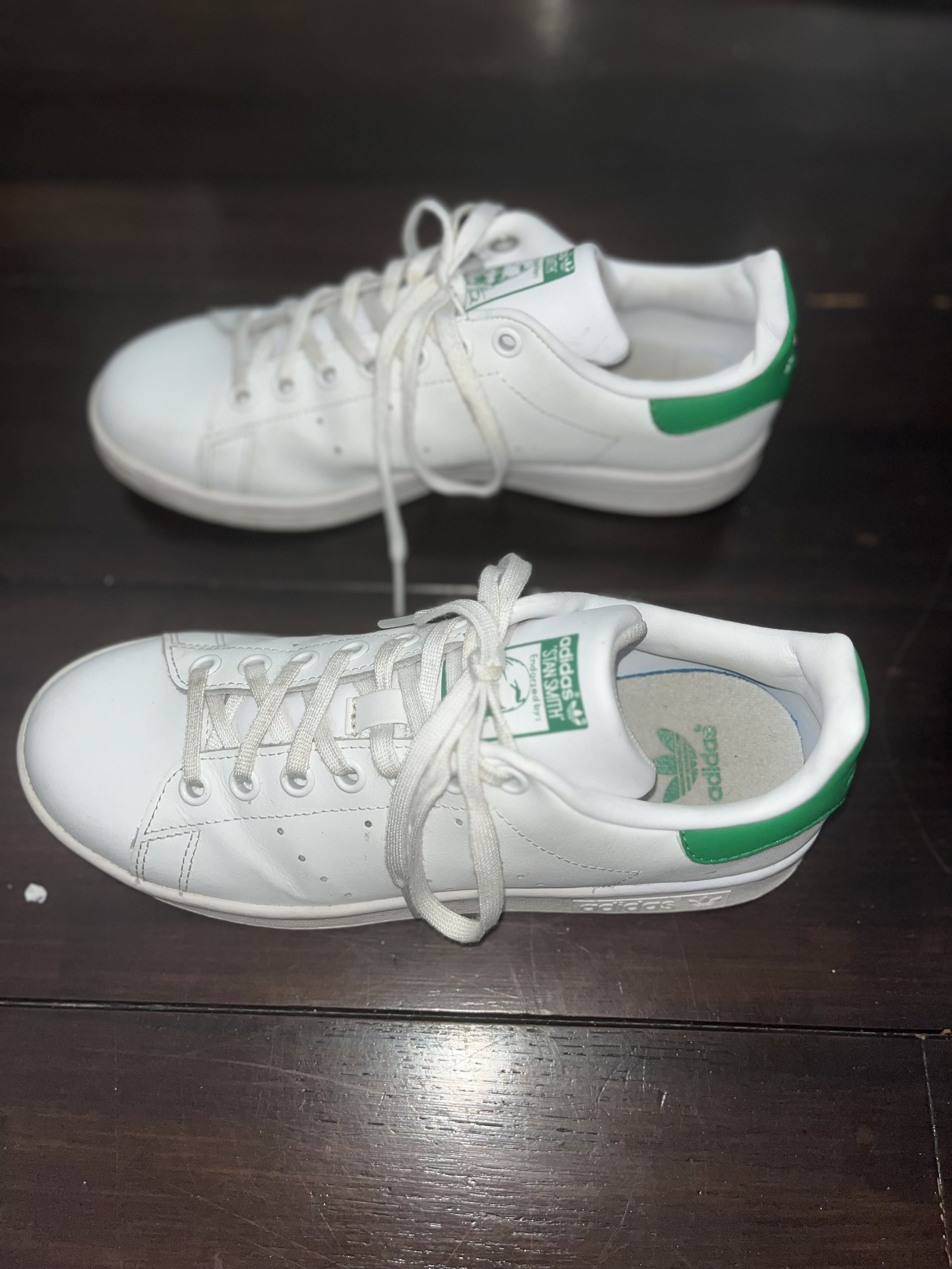 Adidas Stan Smith Green Size US 5 / IT 35 - 3 Thumbnail