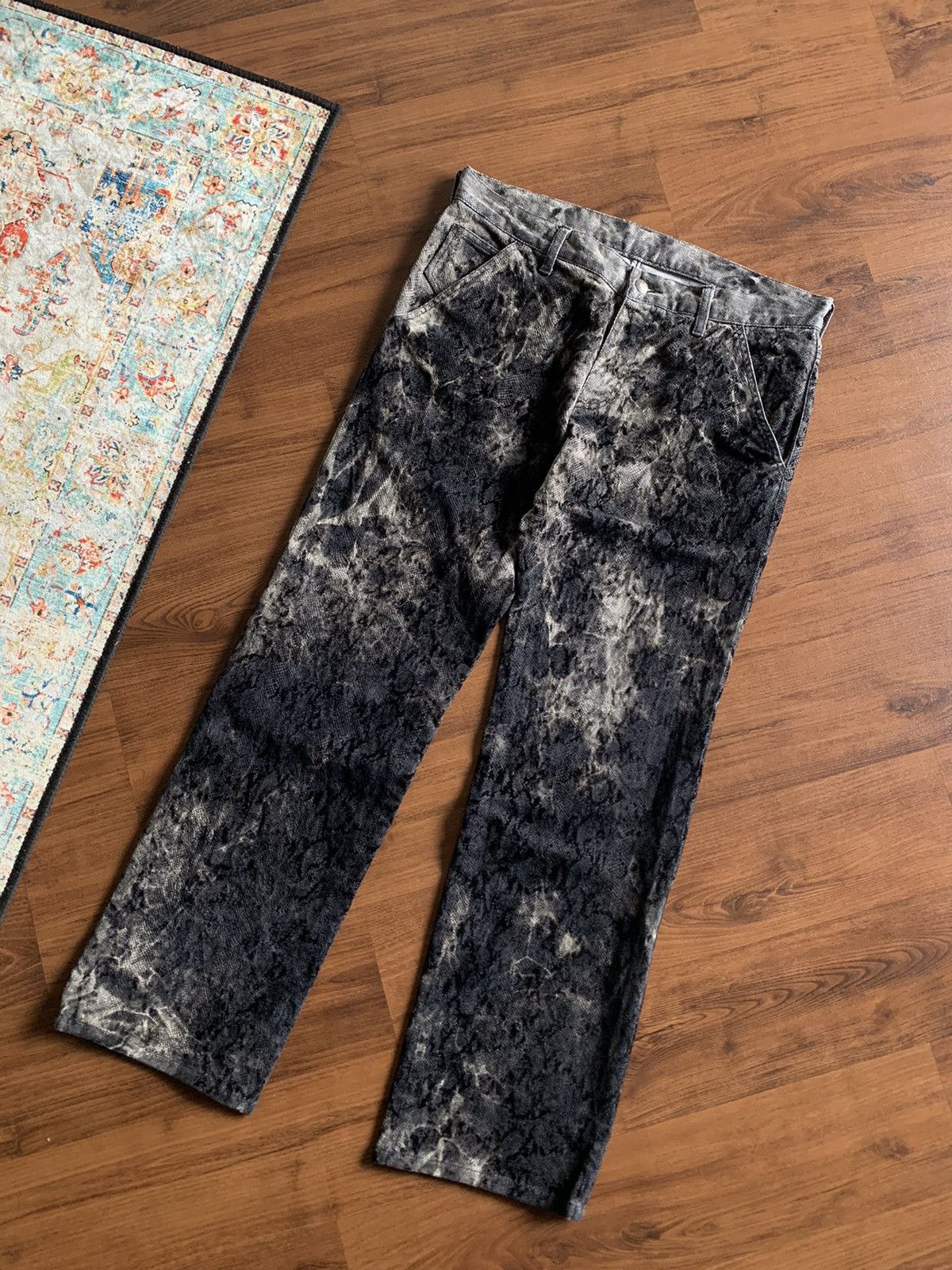 If Six Was Nine Snake Skin Print Pants Size US 32 / EU 48 - 5 Thumbnail