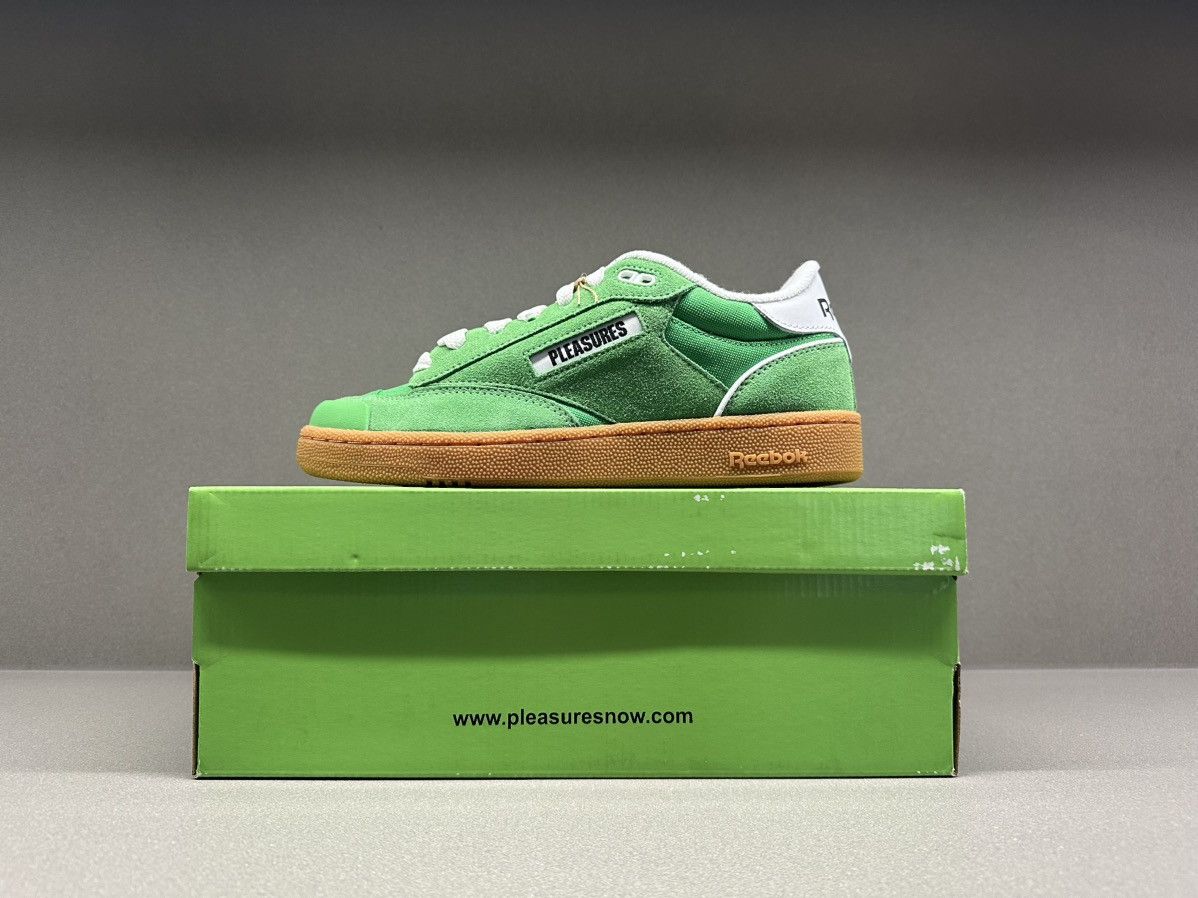 Pleasures × Reebok Reebok Club C Bulc Pleasures Sport Green Gum Size US 7.5 / EU 40-41 - 2 Thumbnail