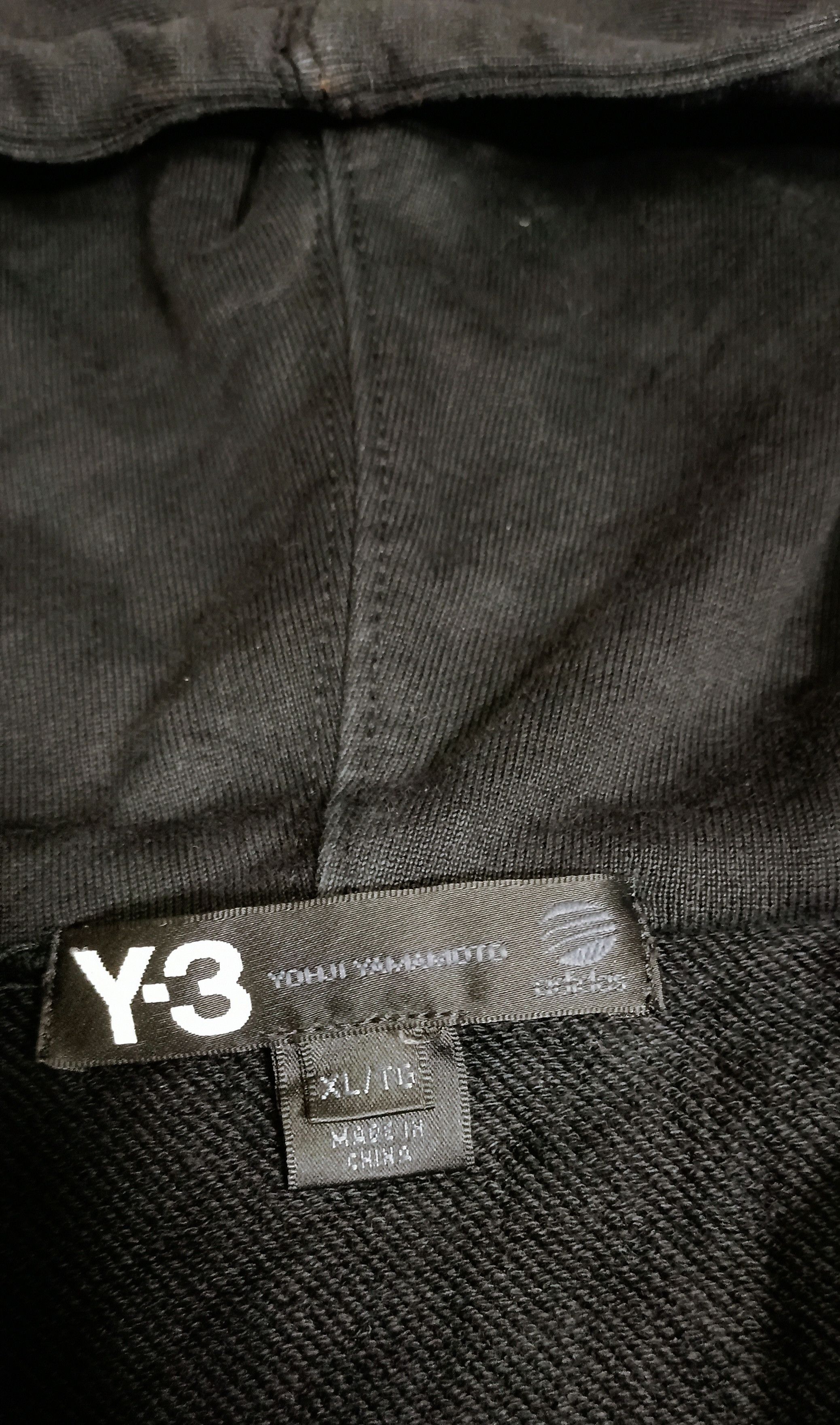 Yohji Yamamoto Yohji Yamamoto Adidas "Y3" Men Hoodie Size US M / EU 48-50 / 2 - 6 Thumbnail