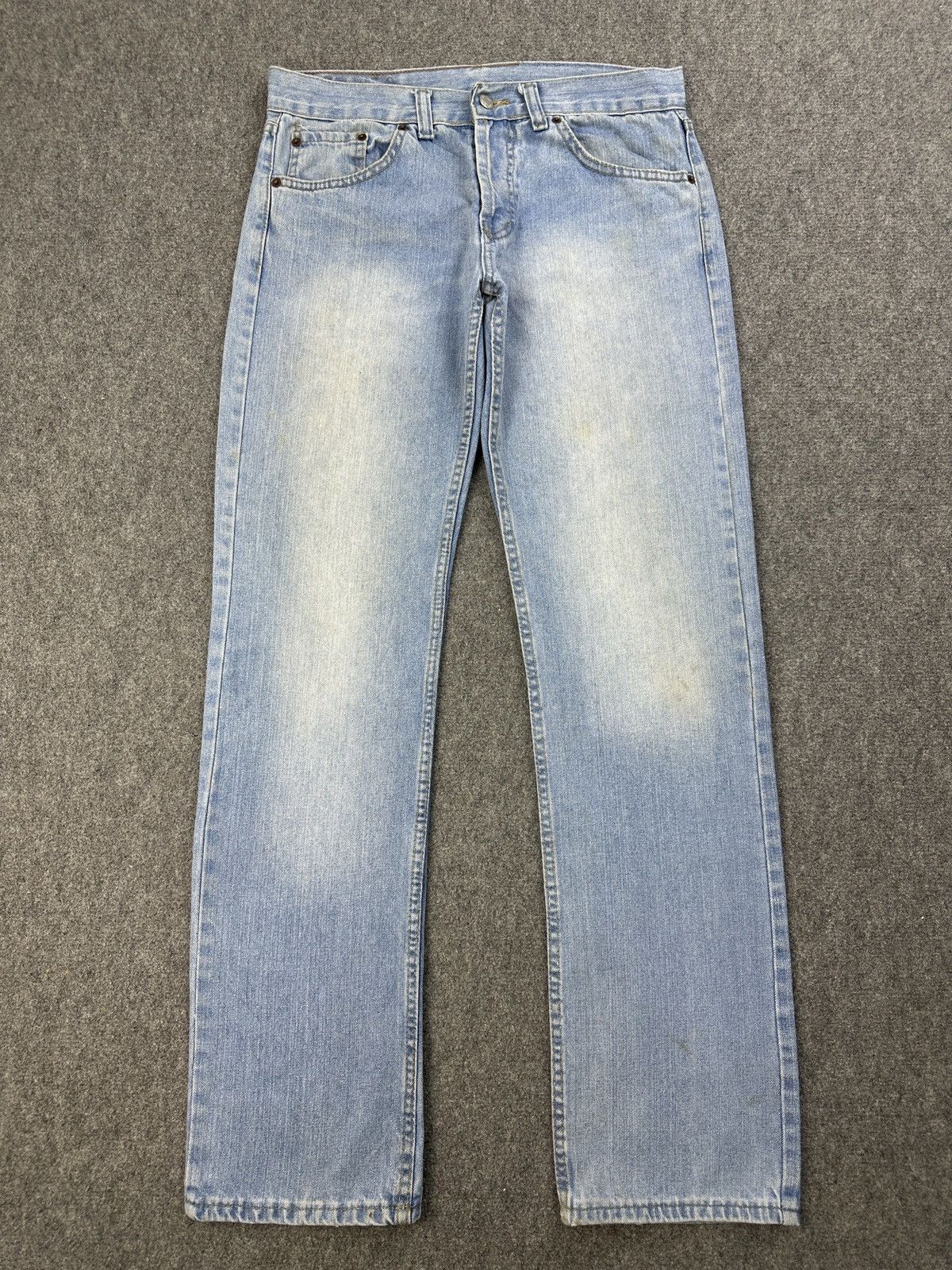 Levi's Vintage Levis 501 Faded Blue Jeans 33x33 S0047 Size US 33 - 1 Thumbnail