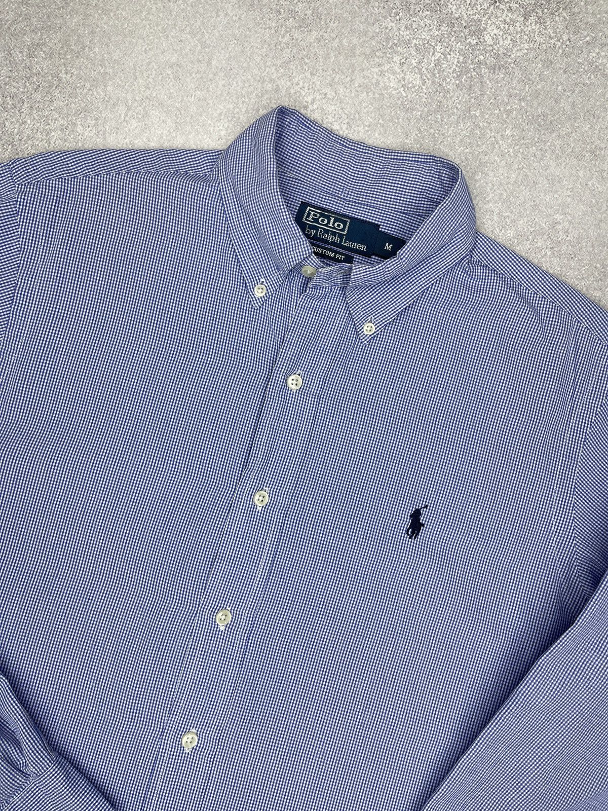 Polo Ralph Lauren Vintage Polo Ralph Lauren Into a cage Shirt Blue Y2K Rugby Size US M / EU 48-50 / 2 - 4 Thumbnail