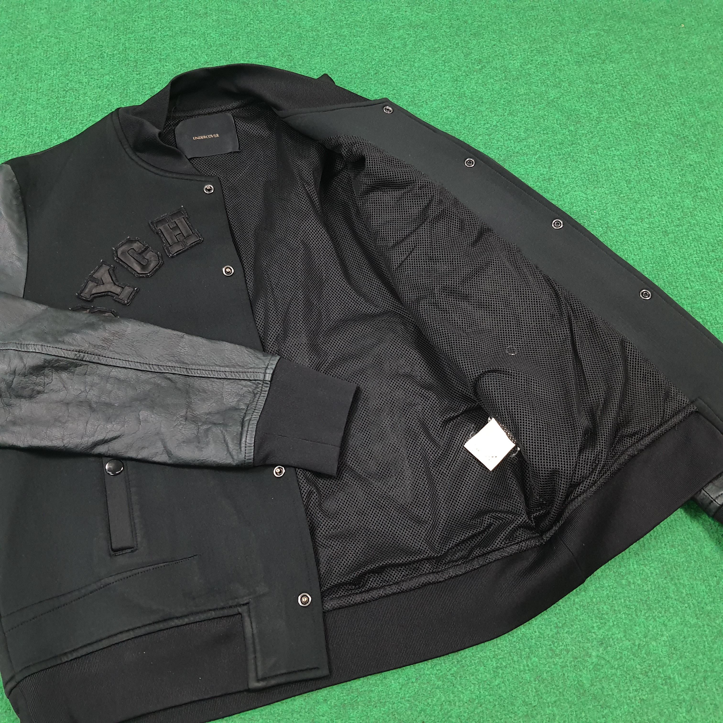 Undercover Undercover Jun Takahashi Phychocandy Leather Sleeve Jacket Size US S / EU 44-46 / 1 - 8 Thumbnail