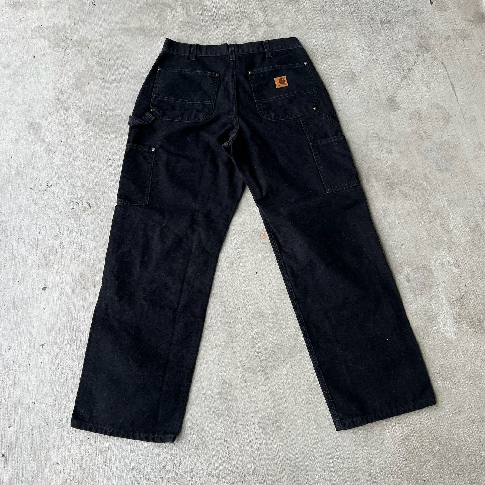 Carhartt × Vintage Carhartt black double knee work wear carpenter pants Size US 30 / EU 46 - 4 Thumbnail
