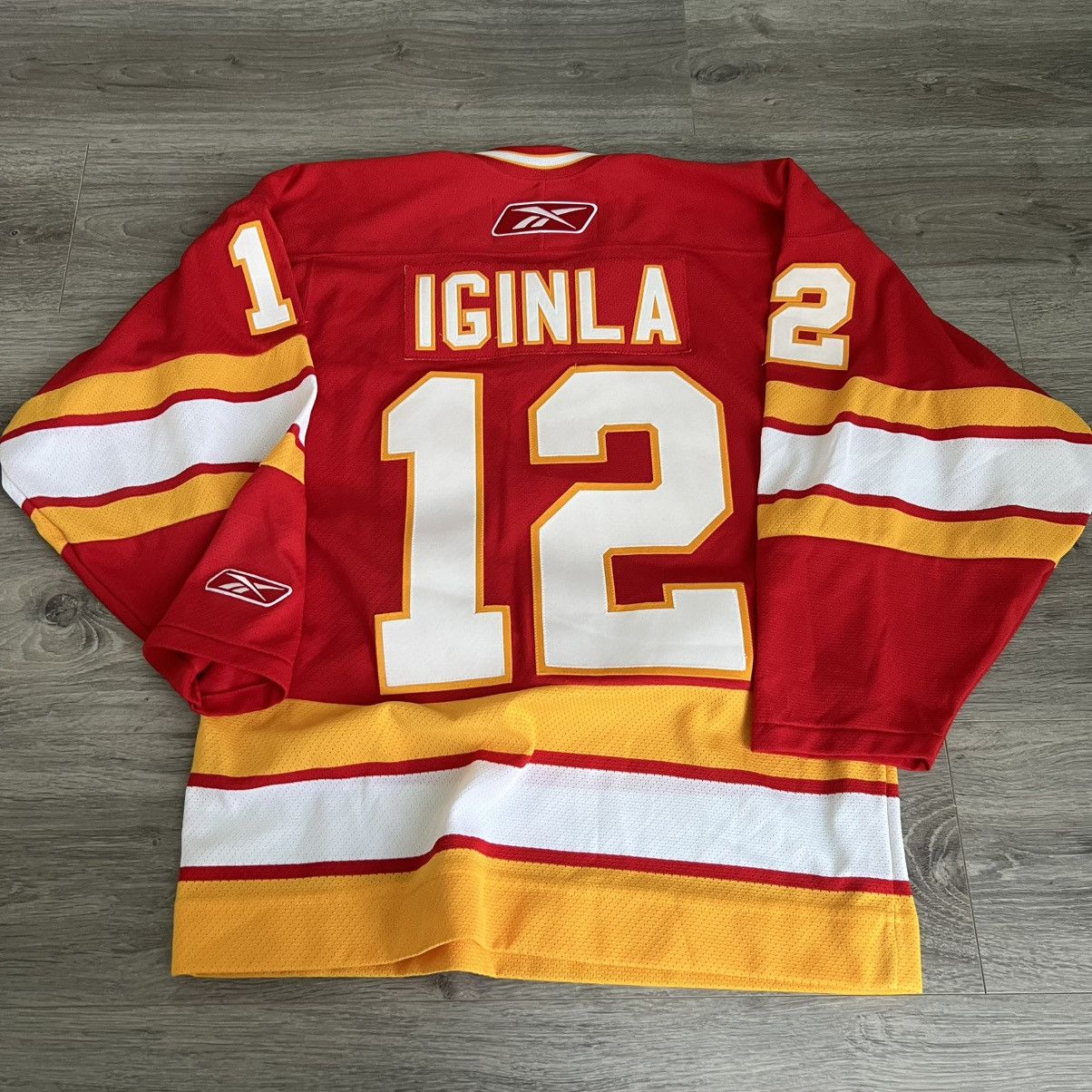 Other Vintage Calgary flames Jerome Iginla hockey jersey Size US S / EU 44-46 / 1 - 2 Thumbnail