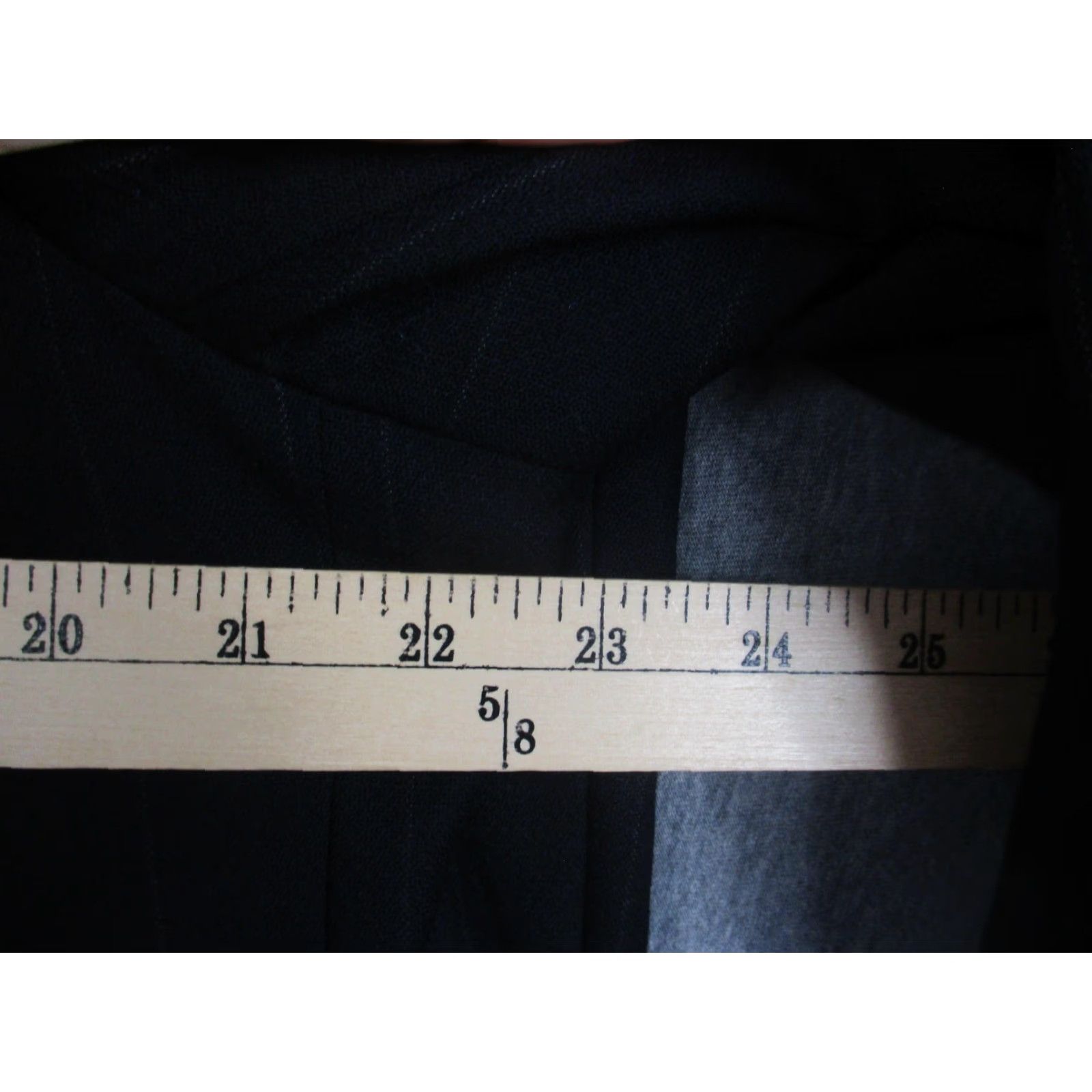 Brooks Brothers Brooks Brothers Suit Mens 43R Gray Pinstripe 100% Wool Made in USA 2 Button 2 Piece Regular Notch Lapel Mens Size 46R - 4 Thumbnail