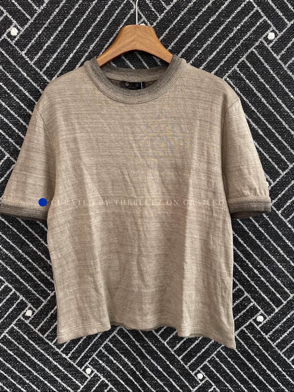 Loro Piana Beige Short Sleeve Shirt - XS Size US XS / EU 42 / 0 - 1 Thumbnail