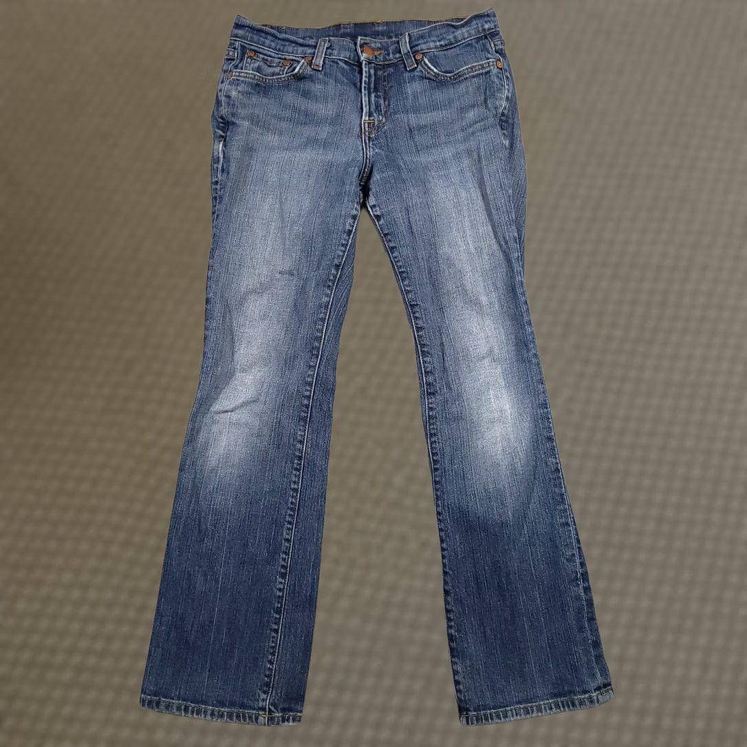 Lucky Brand VINTAGE Lucky Brand Gene Montesano Jeans Women 6 28 Short 29X29 Distressed Boot USA Made Jeans Women 6 XS? Size 28" / US 6 / IT 42 - 1 Thumbnail