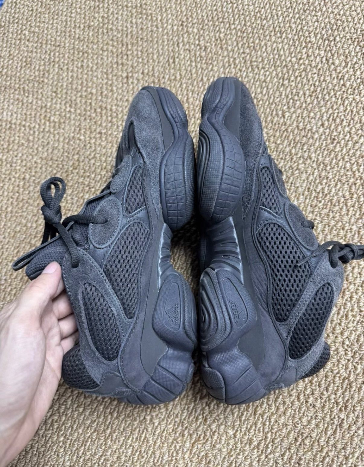 Adidas Adidas Yeezy 500 Utility Black F36640 K37 Size US 10 / EU 43 - 7 Thumbnail