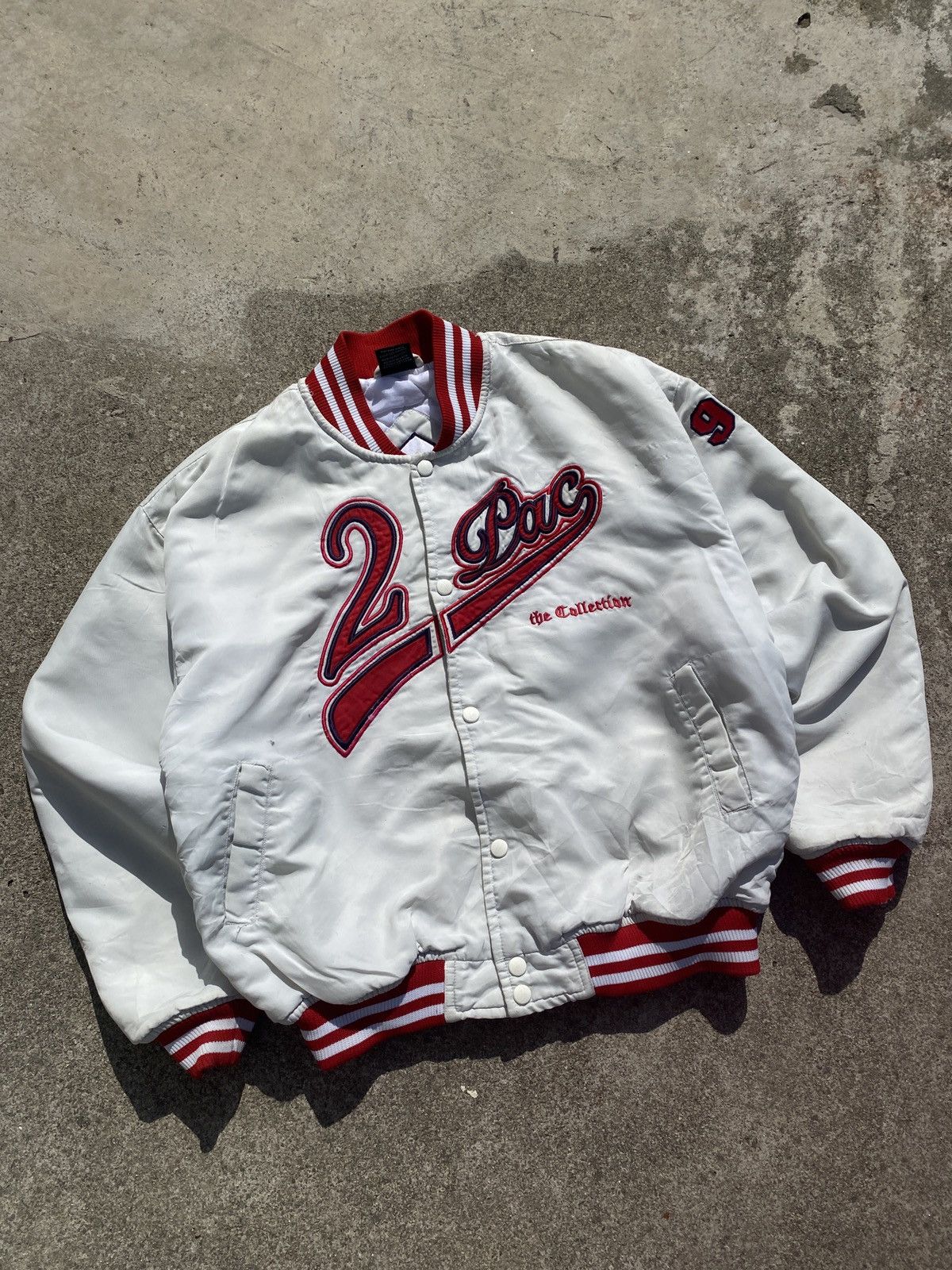 Rap Tees Tupac print bomber Size US M / EU 48-50 / 2 - 2 Thumbnail