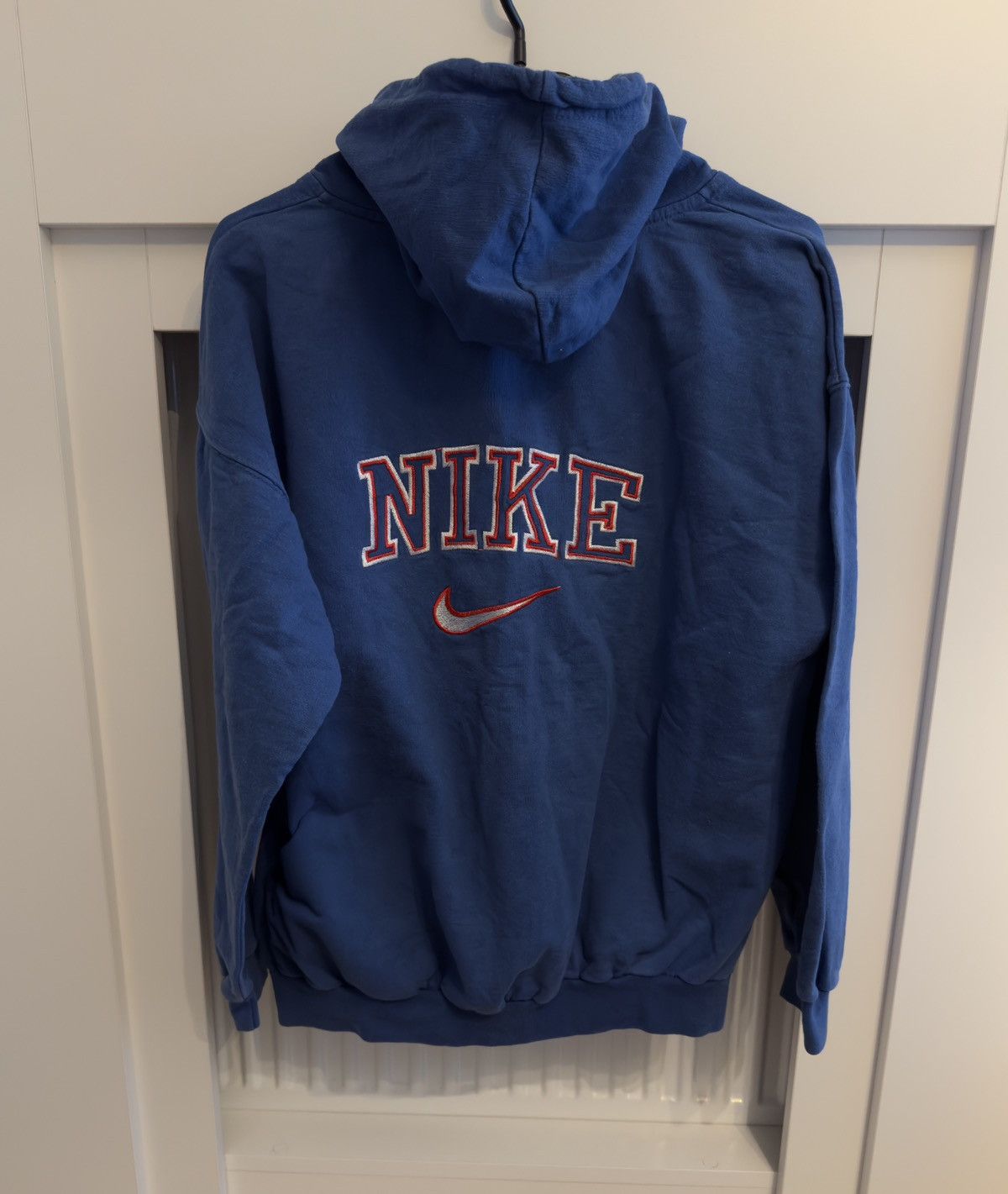 Nike Nike vintage hoodie blue swoosh logo bootleg rare acg Size US M / EU 48-50 / 2 - 1 Thumbnail