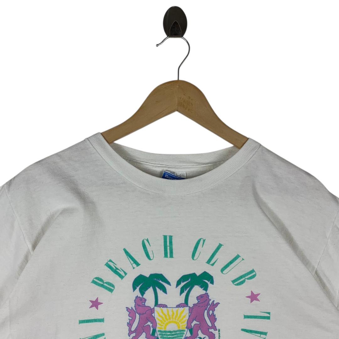 Other Vintage 90s Beach Club International Beverly Hills Tee Size US L / EU 52-54 / 3 - 2 Thumbnail