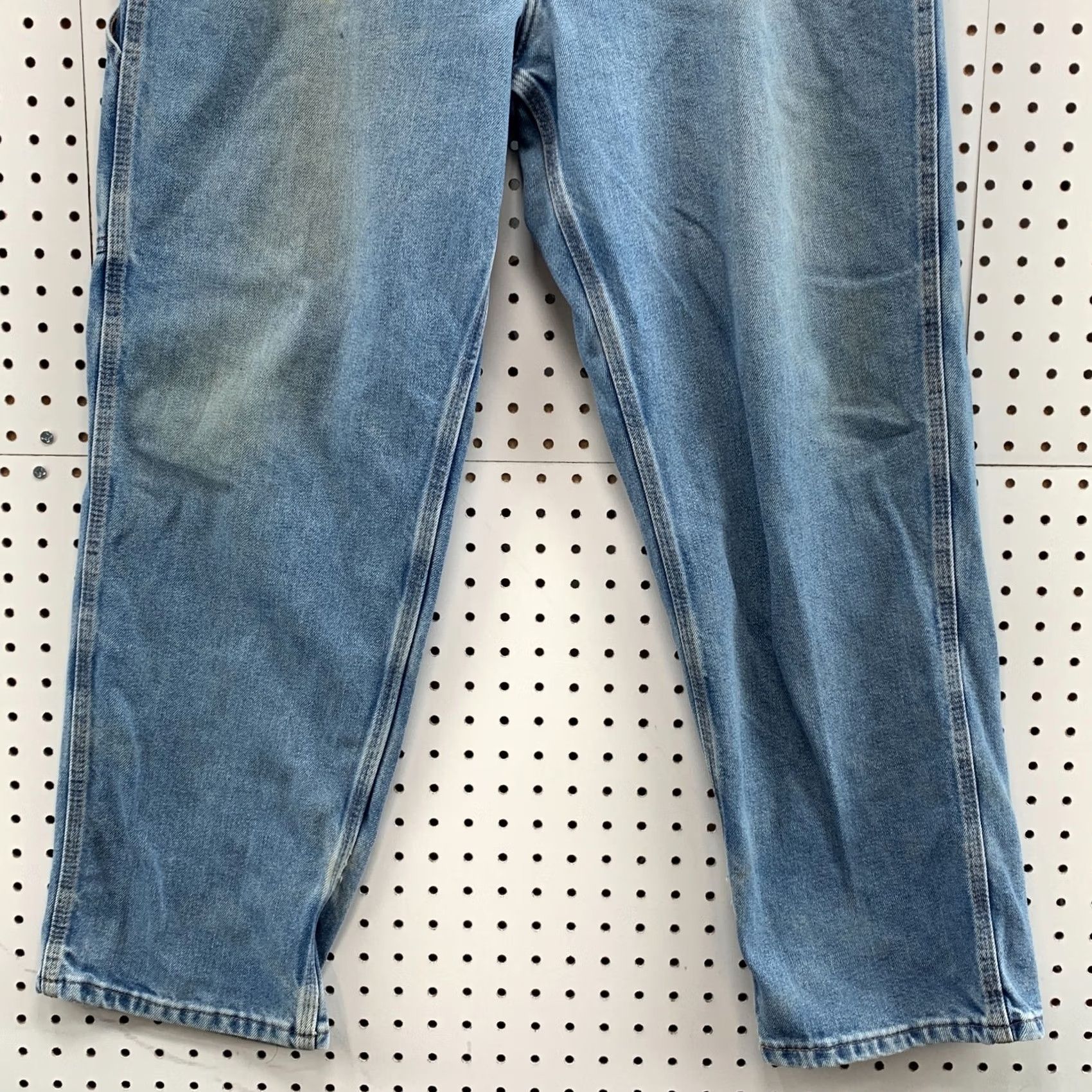 Denime Tyndale Denim Jeans Flame Resistant Blue Carpenter Pants Mens Fit 35x30 Straight Size US 35 - 6 Thumbnail