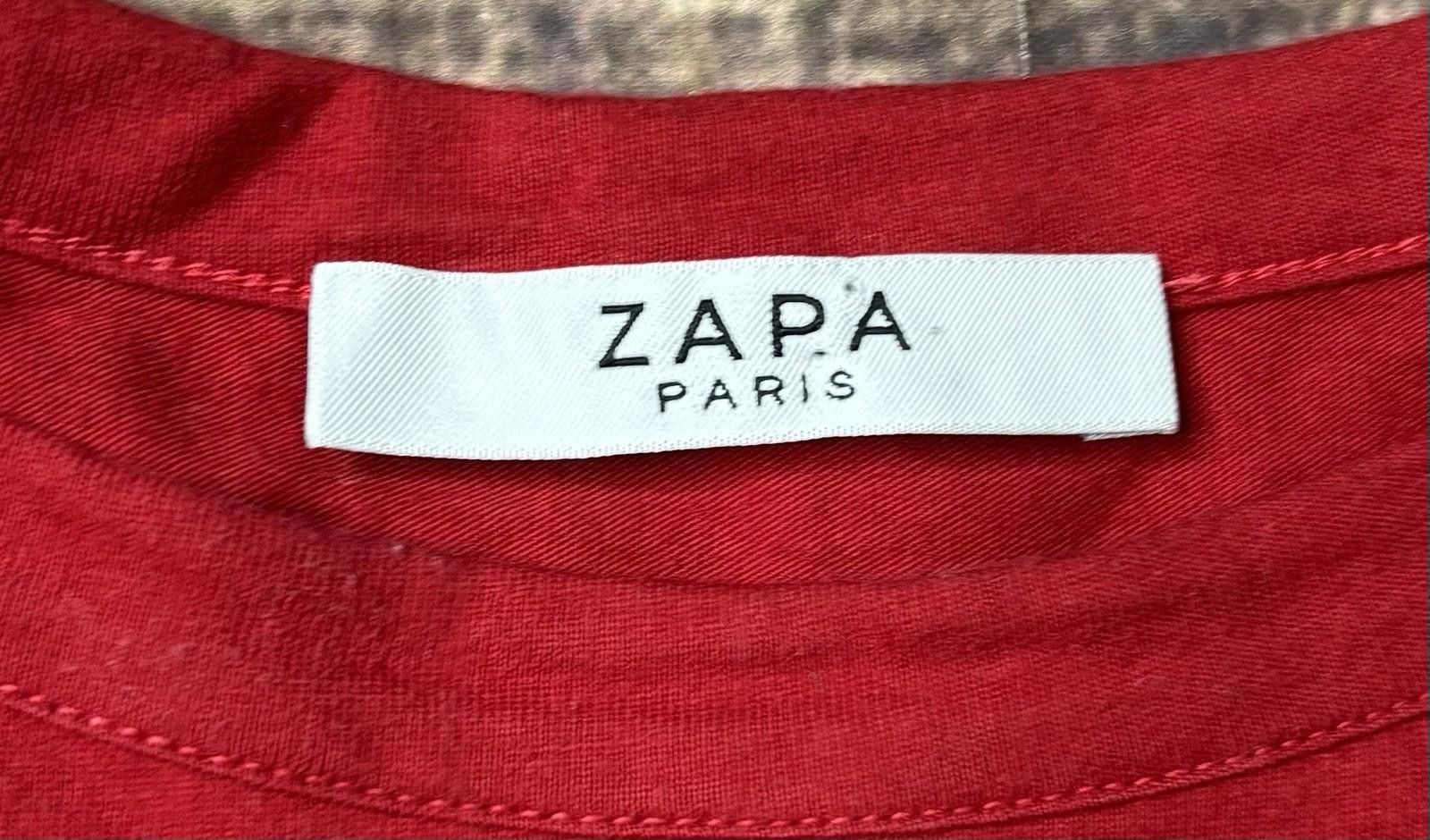 ZAPA Zapa Paris Top Womens Size 3 Large Sleeveless Italy Braid Size L / US 10 / IT 46 - 2 Thumbnail