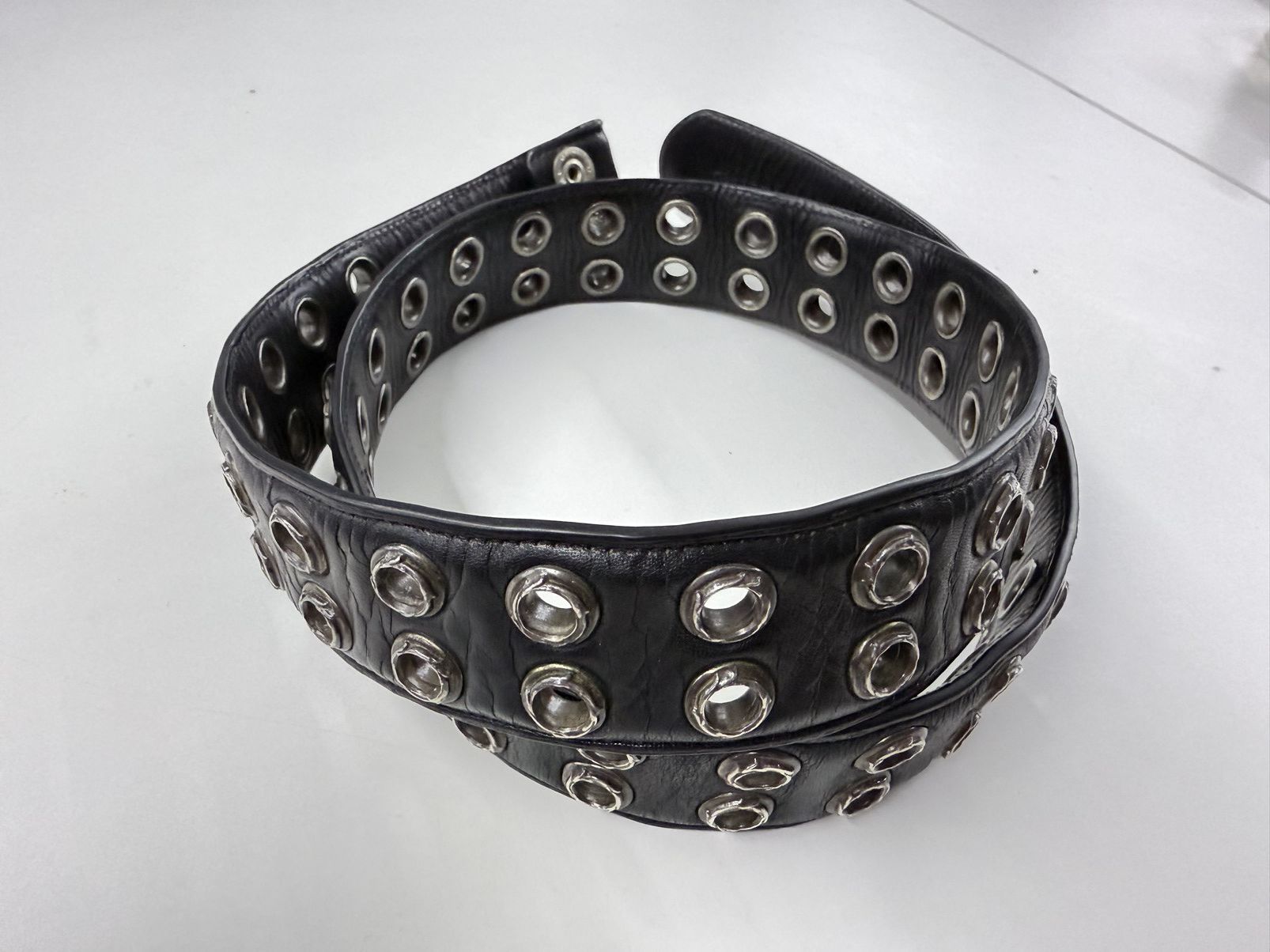 Chrome Hearts Chrome hearts botton belt Size 34 - 1 Thumbnail