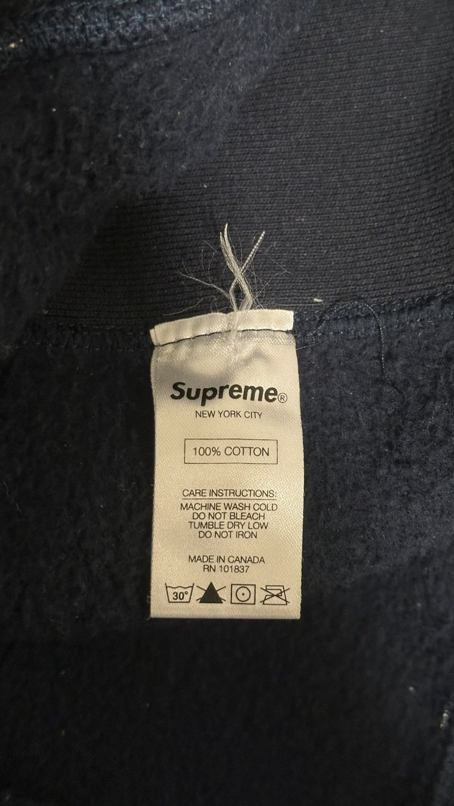 Supreme FW14 Supreme *uck Em! Navy size Medium Size US M / EU 48-50 / 2 - 6 Thumbnail